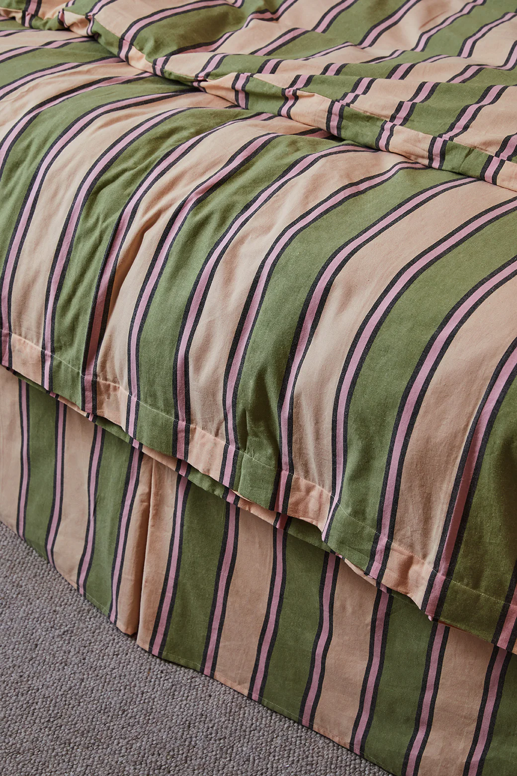 Carnival Stripe Quilt Cover - Image 2