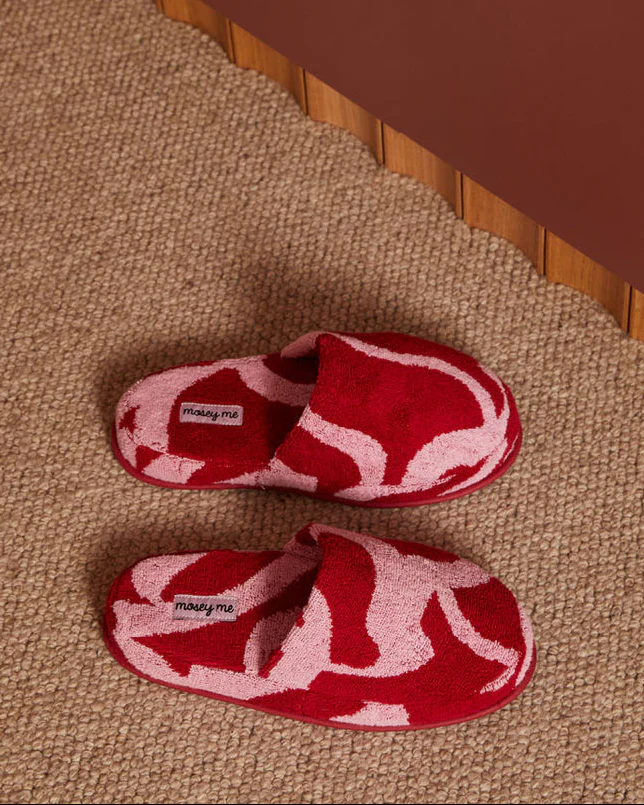Ribbon Terry Slippers - Image 2