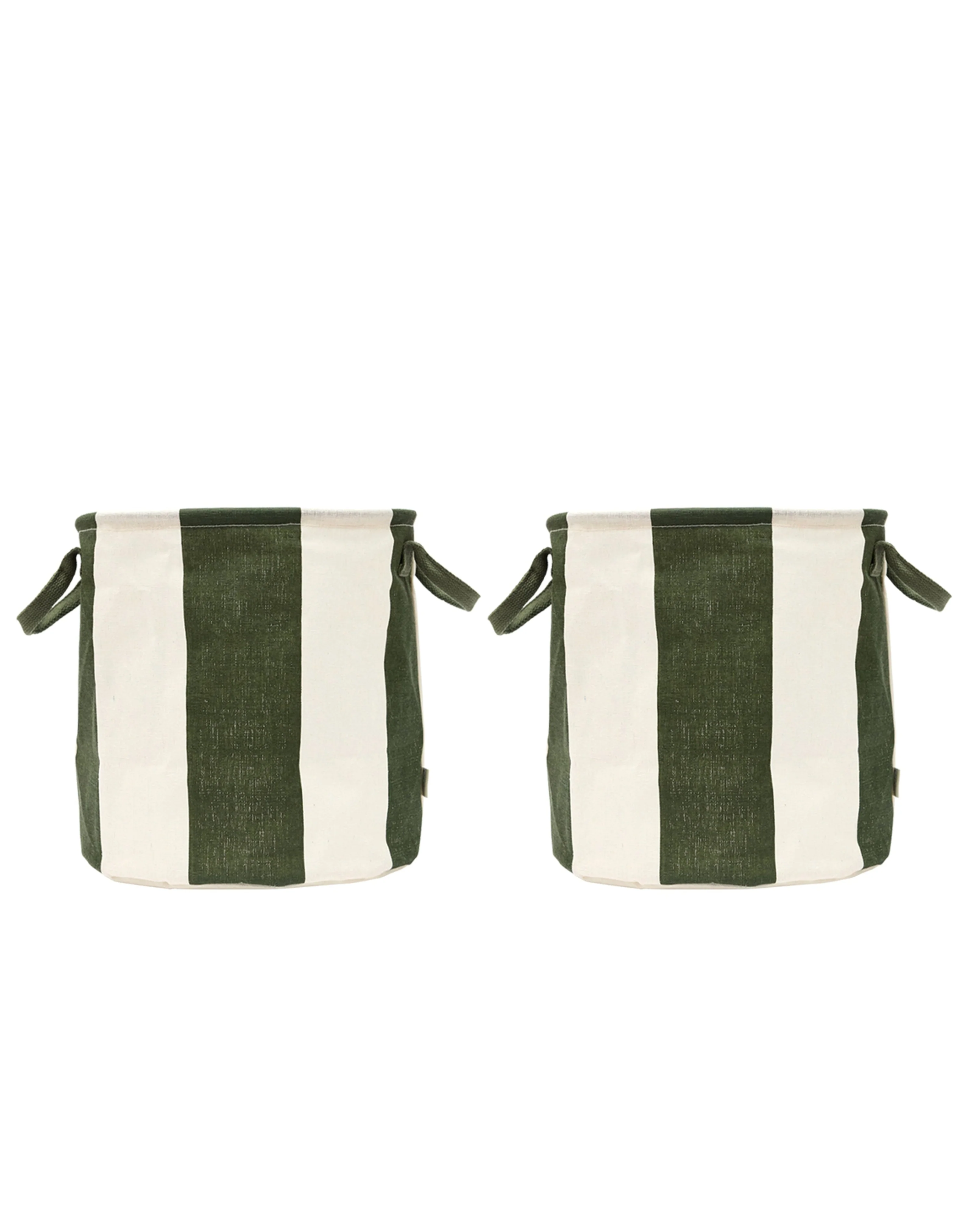 Kara Medium Basket Set - Dark Green