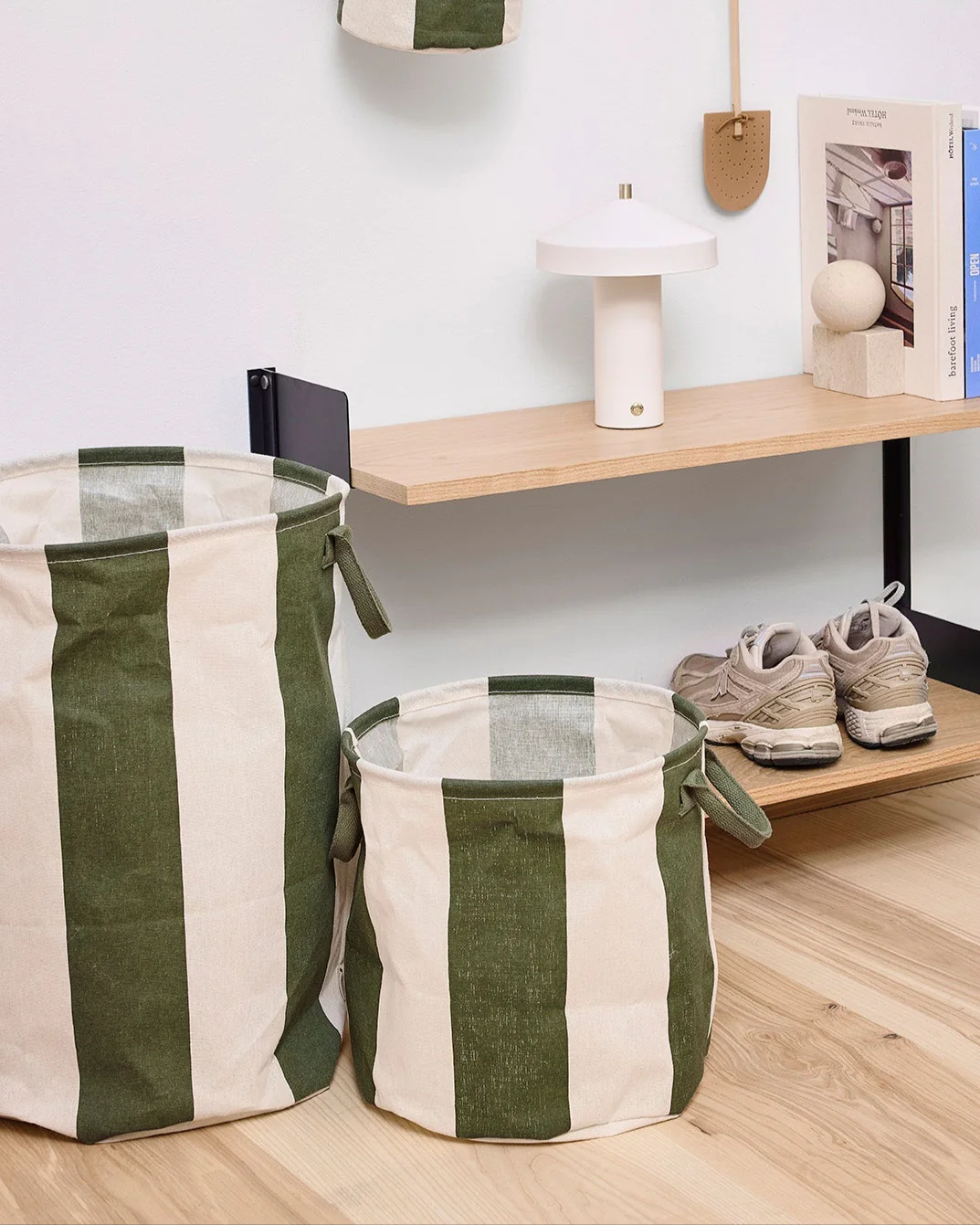 Kara Medium Basket Set - Dark Green - Image 2