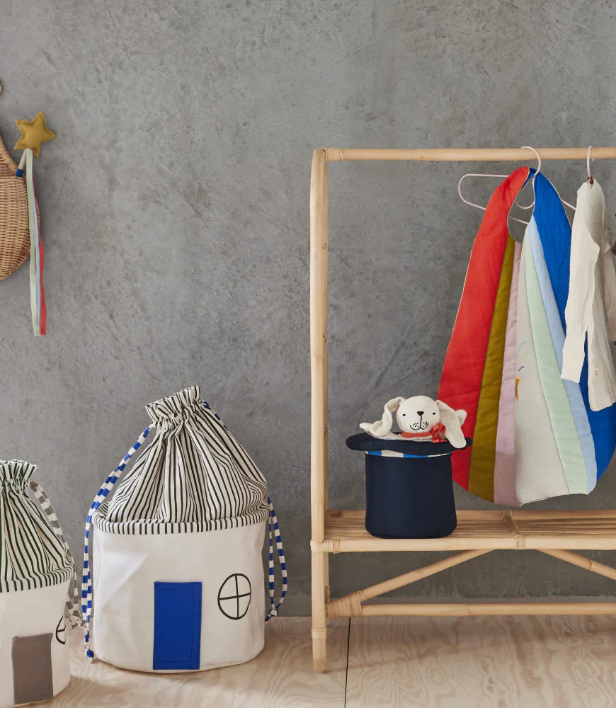 Koya Storage Basket - Optic Blue - Image 2