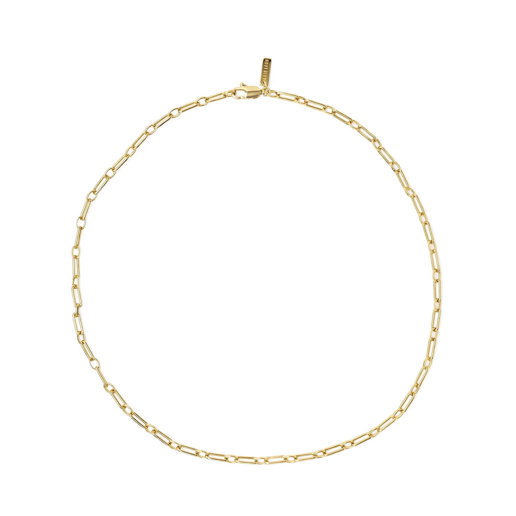 Paper Clip Chain Necklace