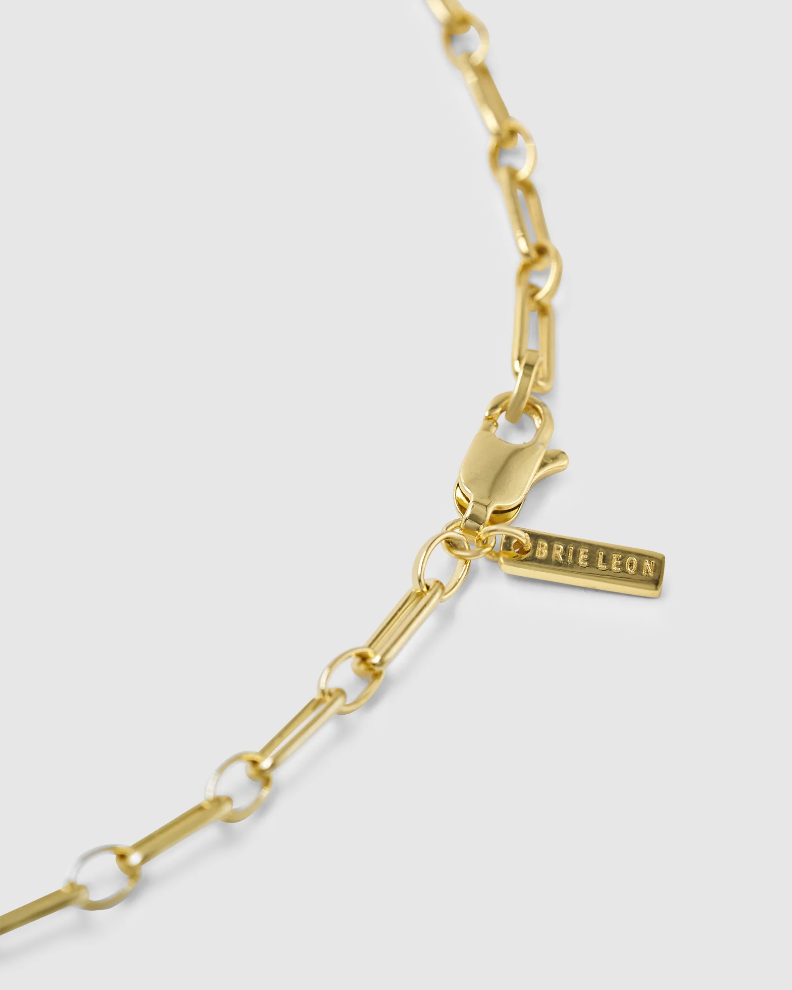 Paper Clip Chain Necklace - Image 4