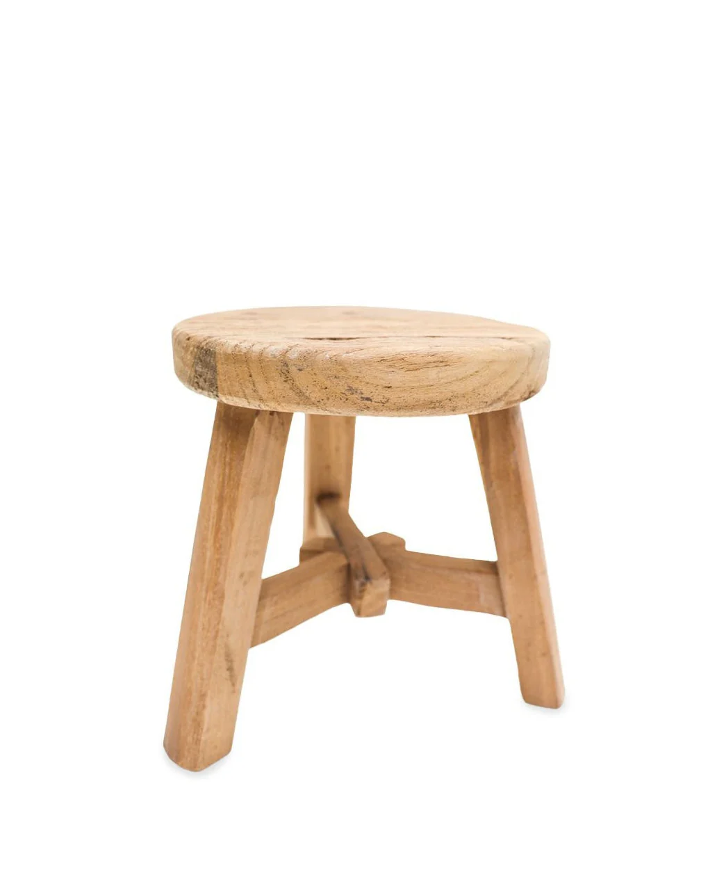 Parq Round Footstool - Natural