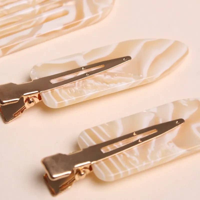 Barrette Hair Clip Set - Popcorn - Image 4