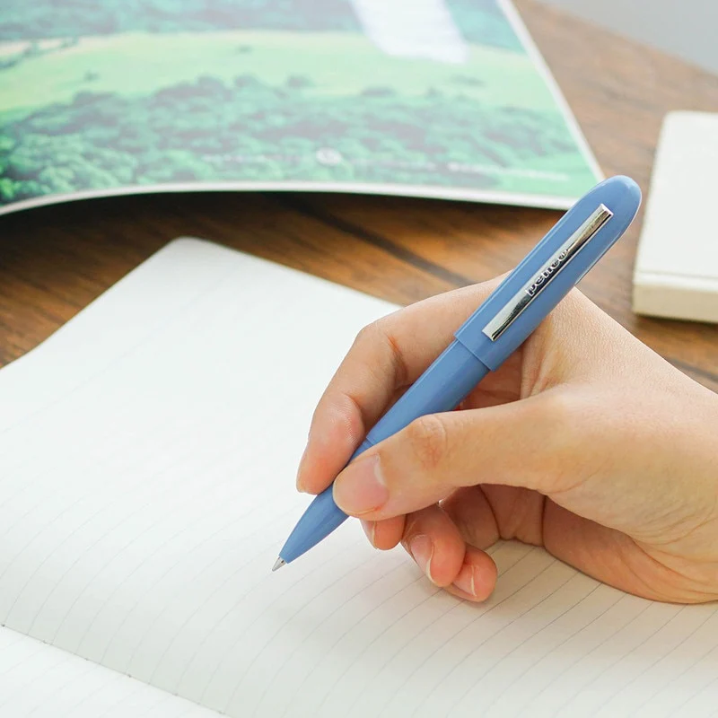 Bullet Ballpoint Pen - Light Blue - Image 2