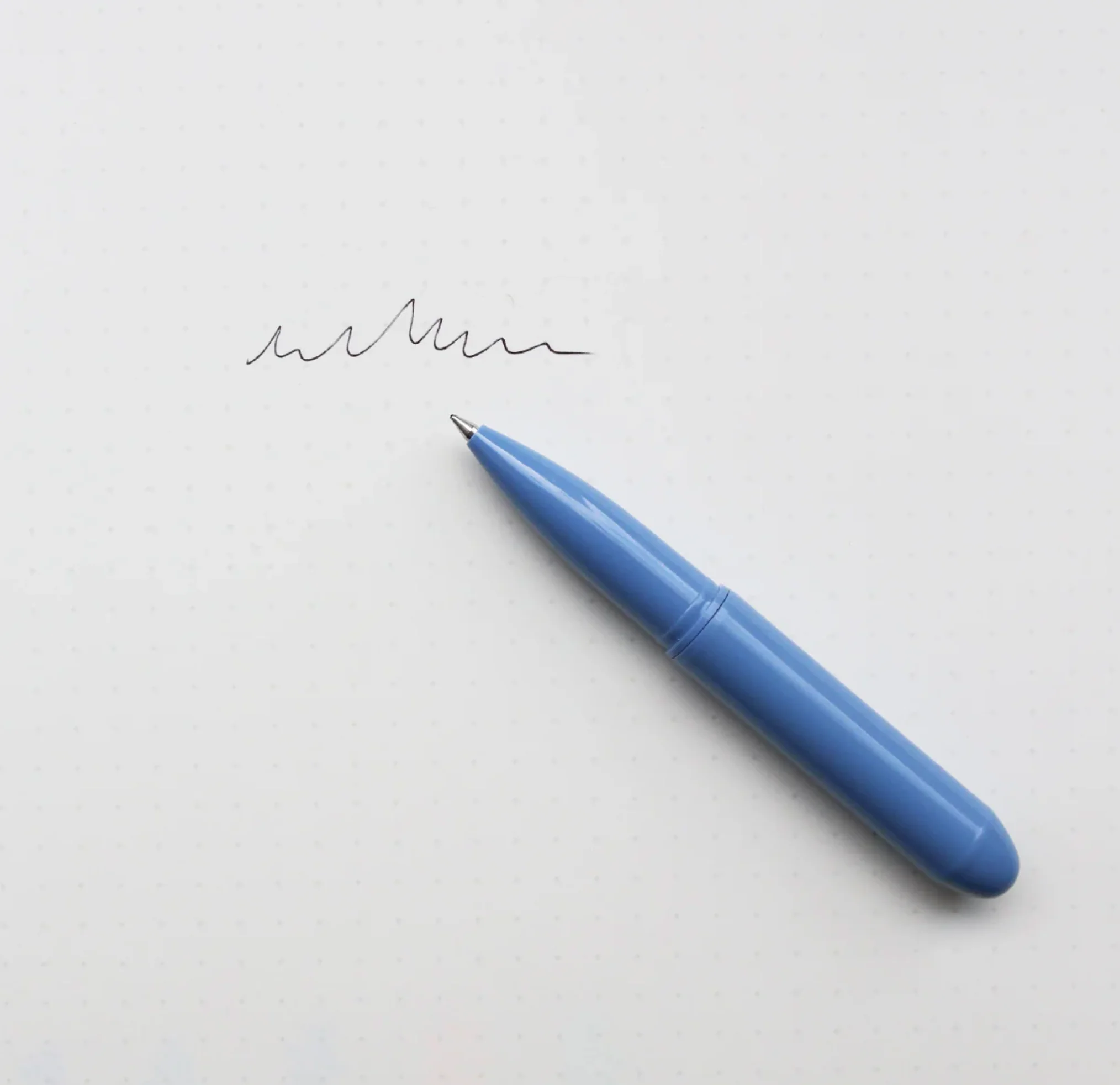 Bullet Ballpoint Pen - Light Blue - Image 4