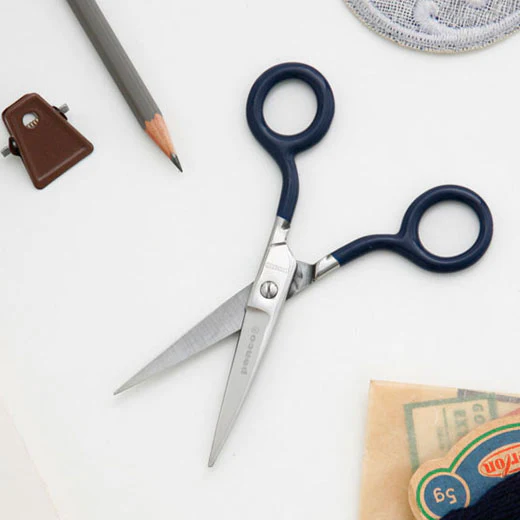 Stainless Steel Scissors - Navy - Image 2
