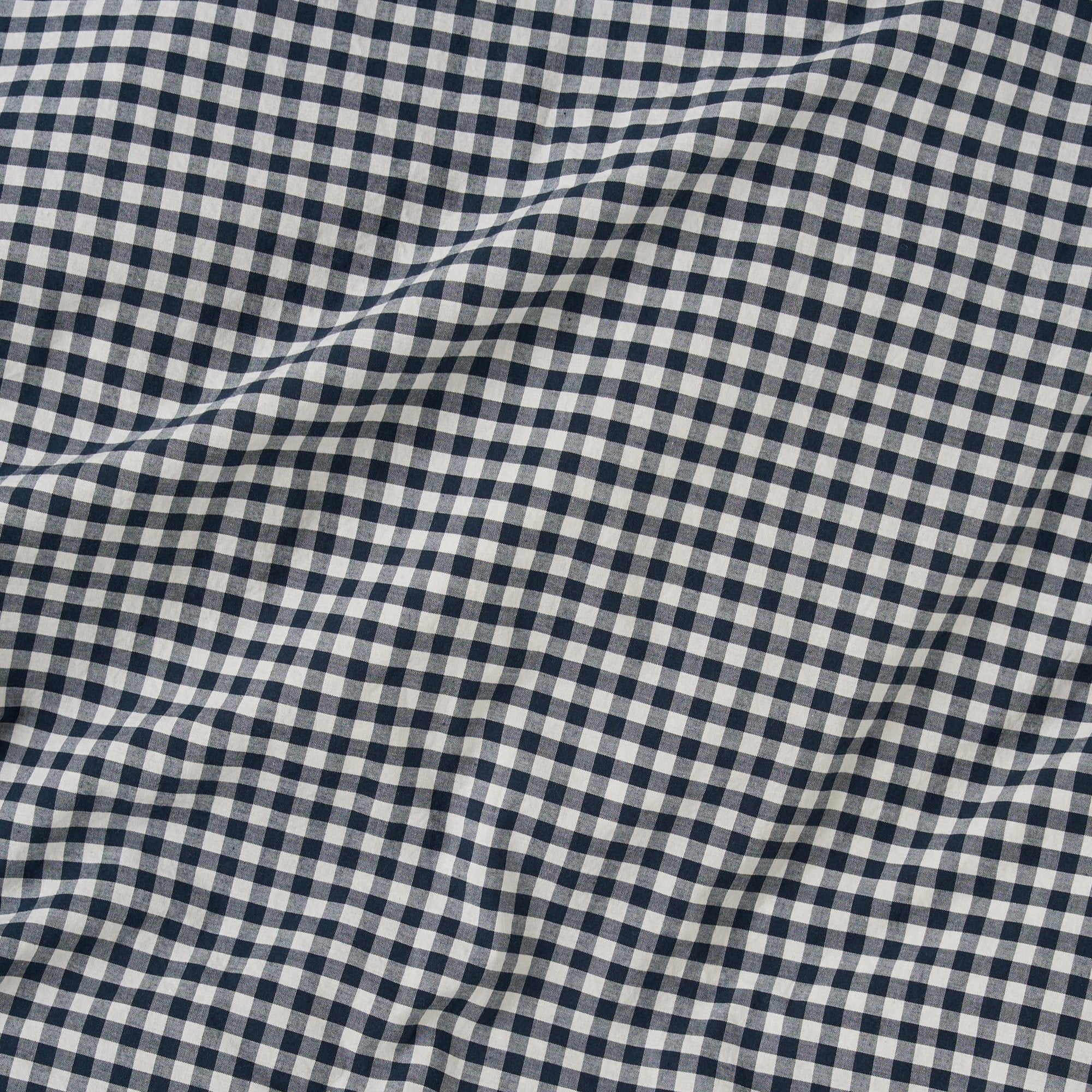 Pillowcase Pair - Navy Gingham - Image 3