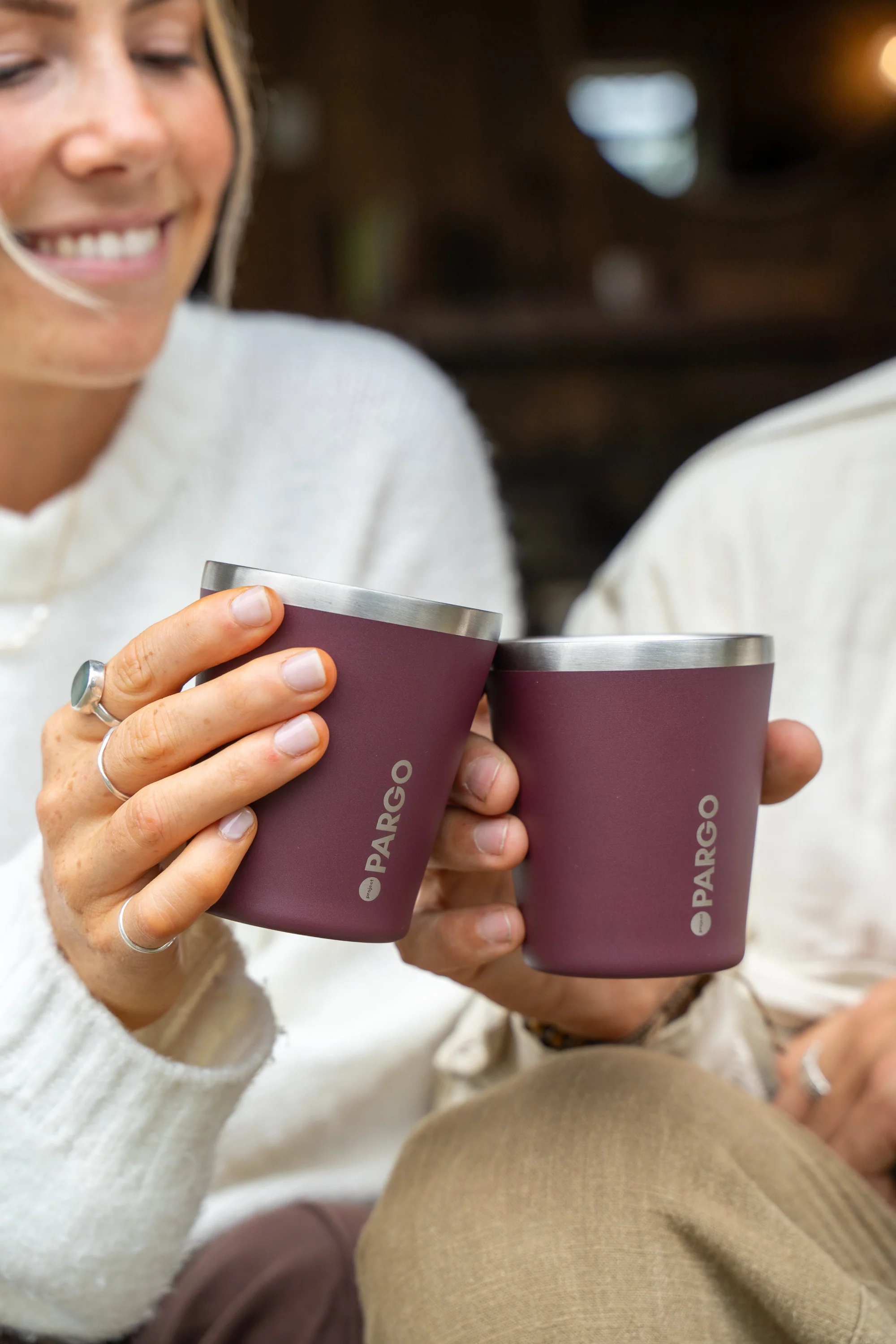 Insulated Reusable Cups - Wild Cherry - Image 4
