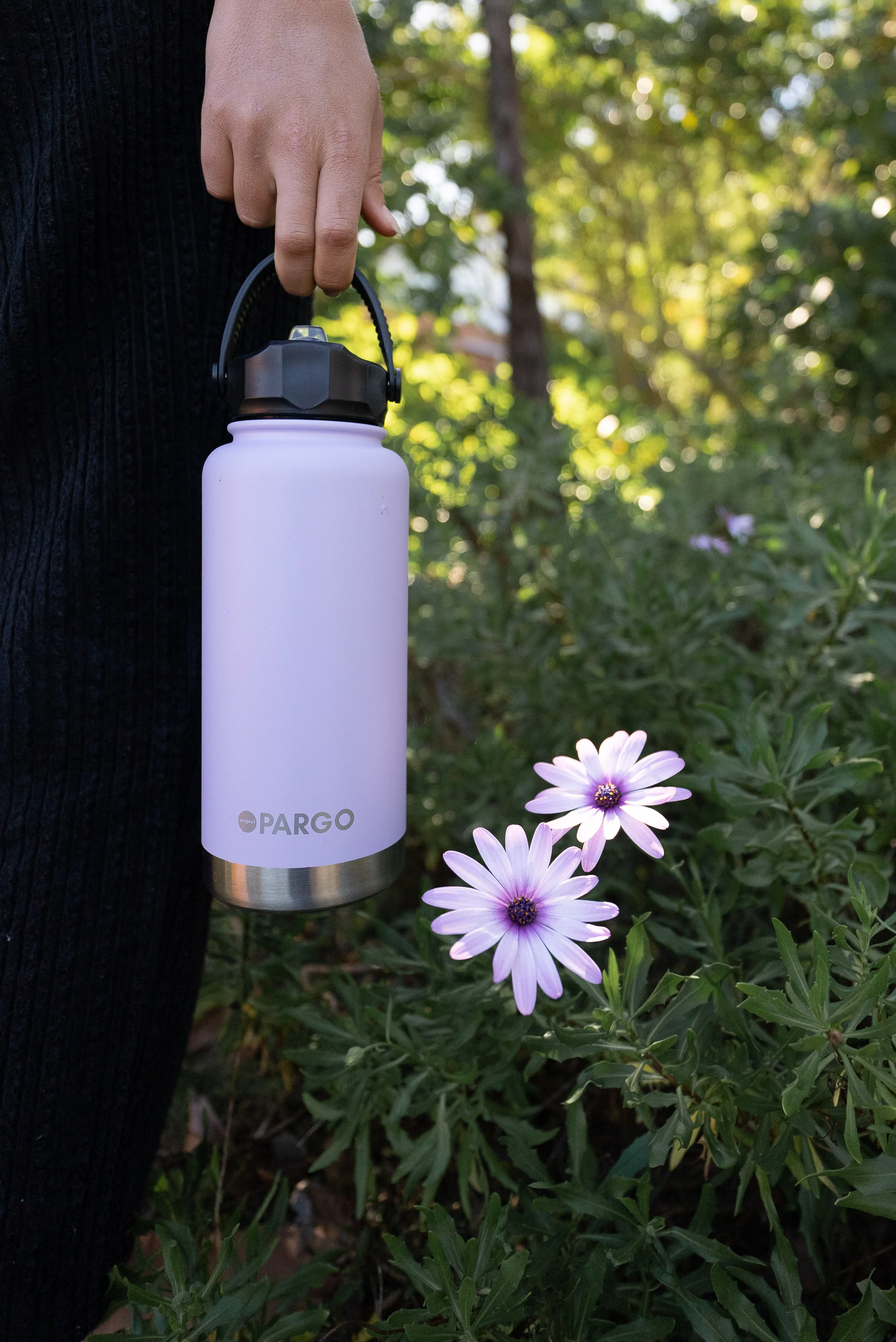 Insulated Sports Bottle - Lilac - Image 4