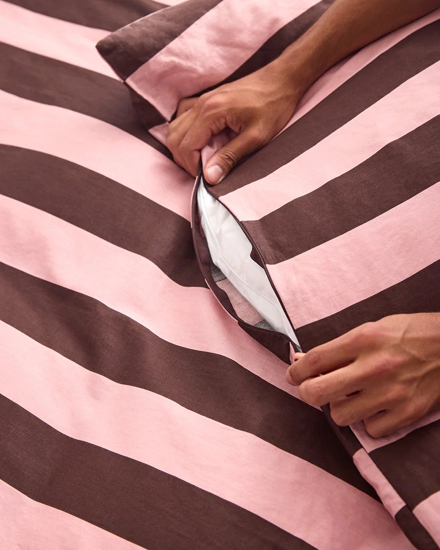 Rocky Road Stripes Duvet Cover - Image 6