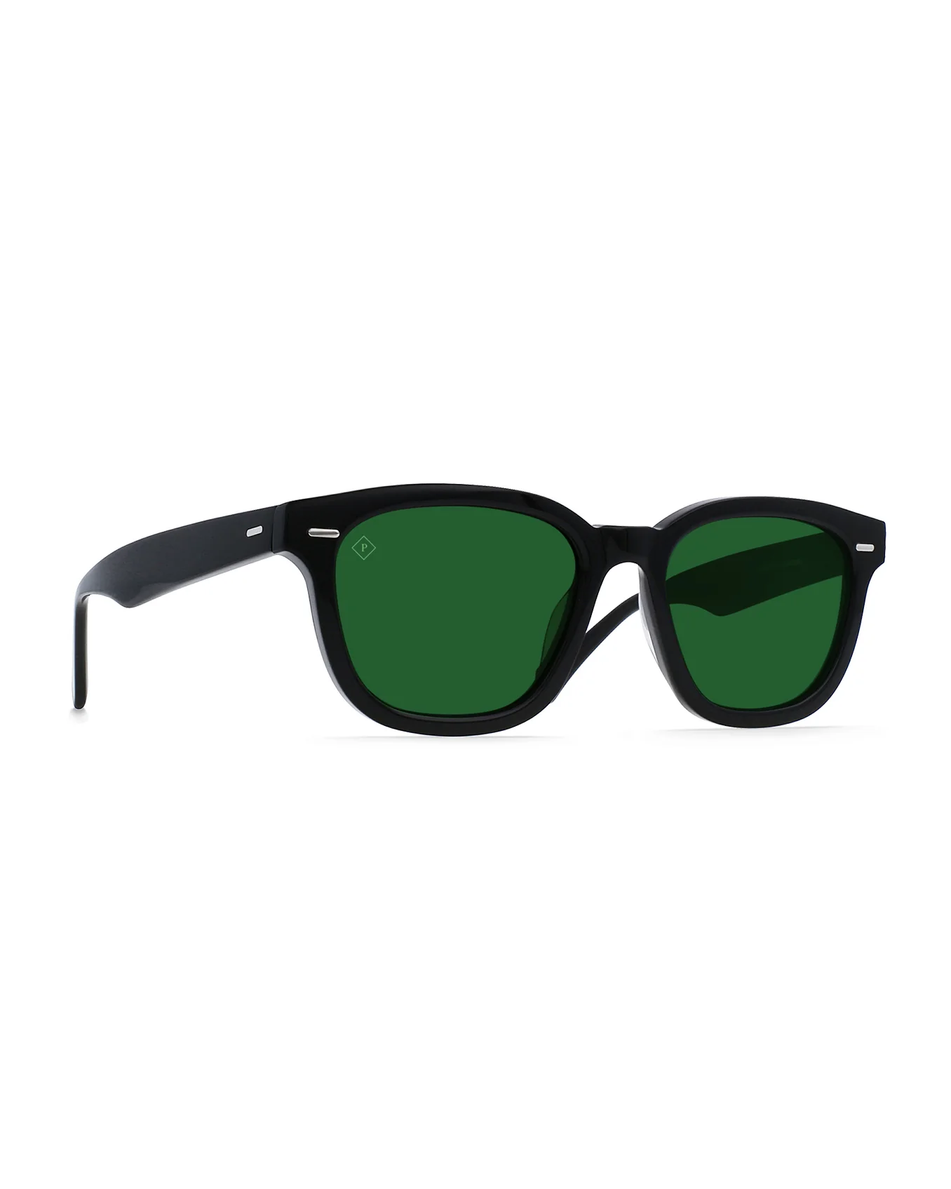 Myles - Crystal Black / Green Polarized