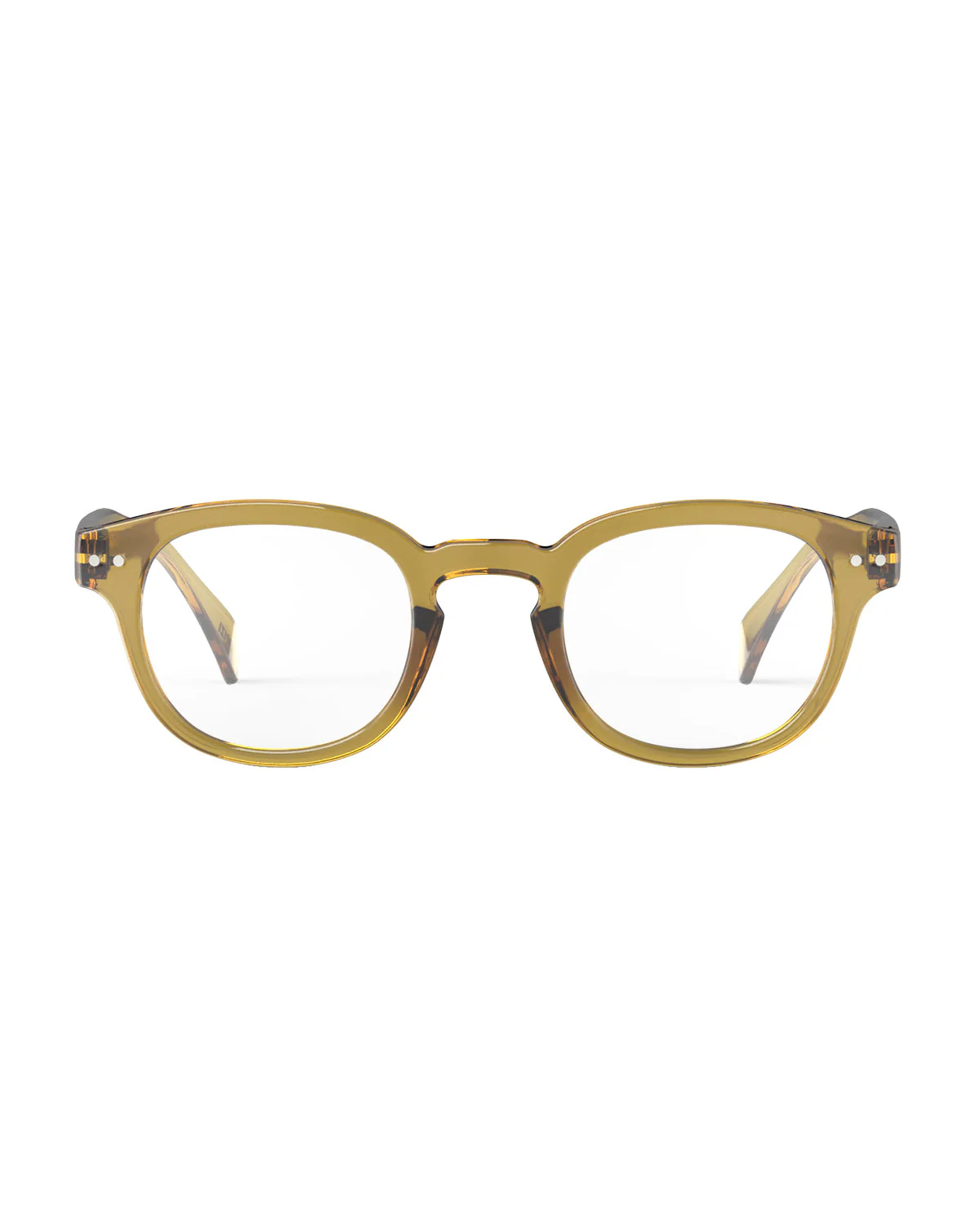 Reading Glasses C - Golden Green