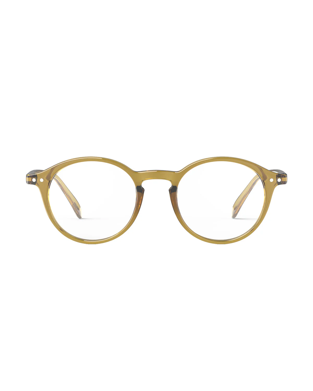 Reading Glasses D - Golden Green