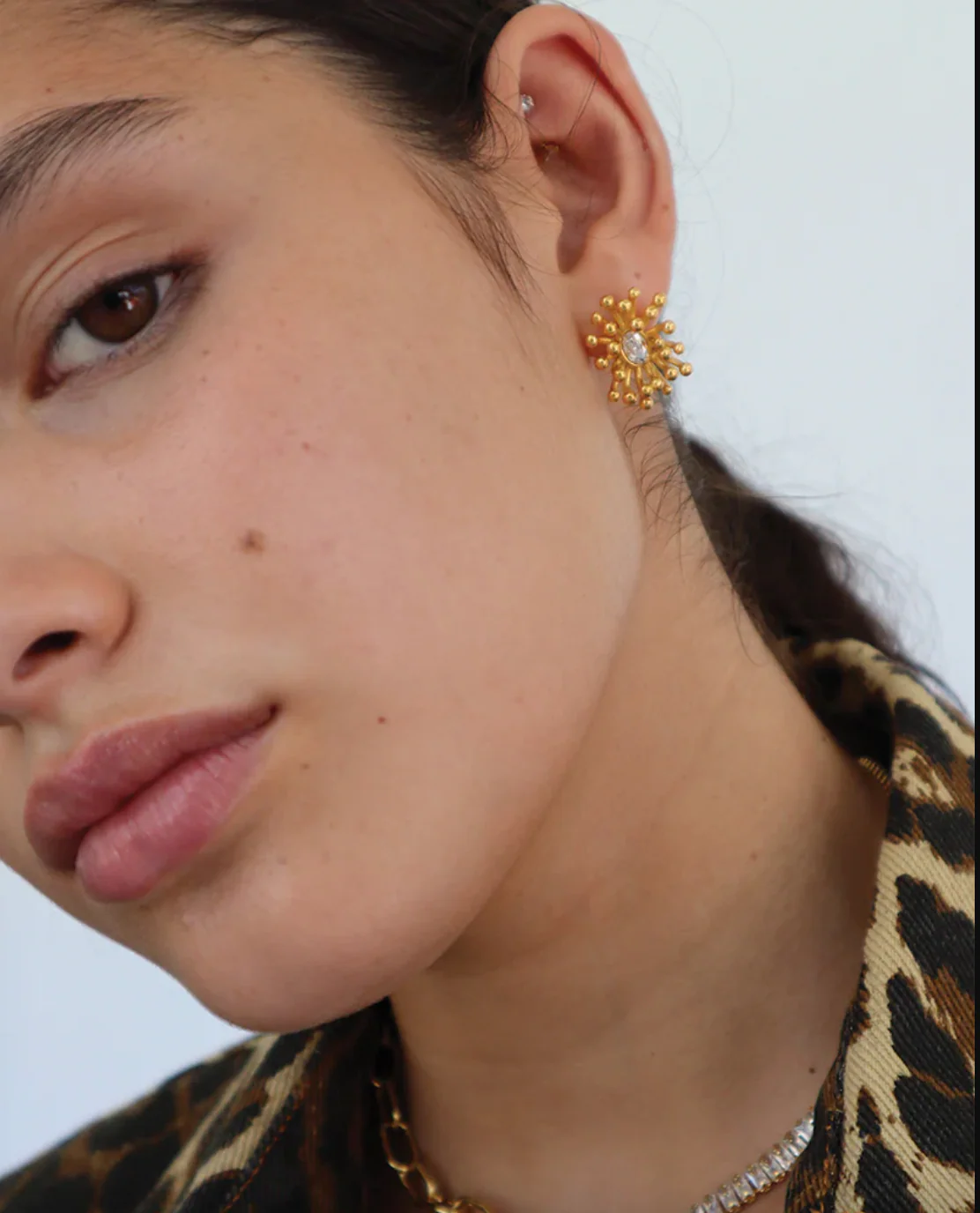 Oriana Crystal Earrings - Image 2