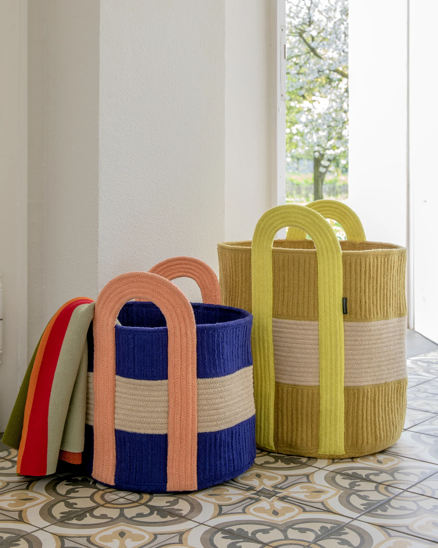 Colombo Basket - Yellow - Image 2