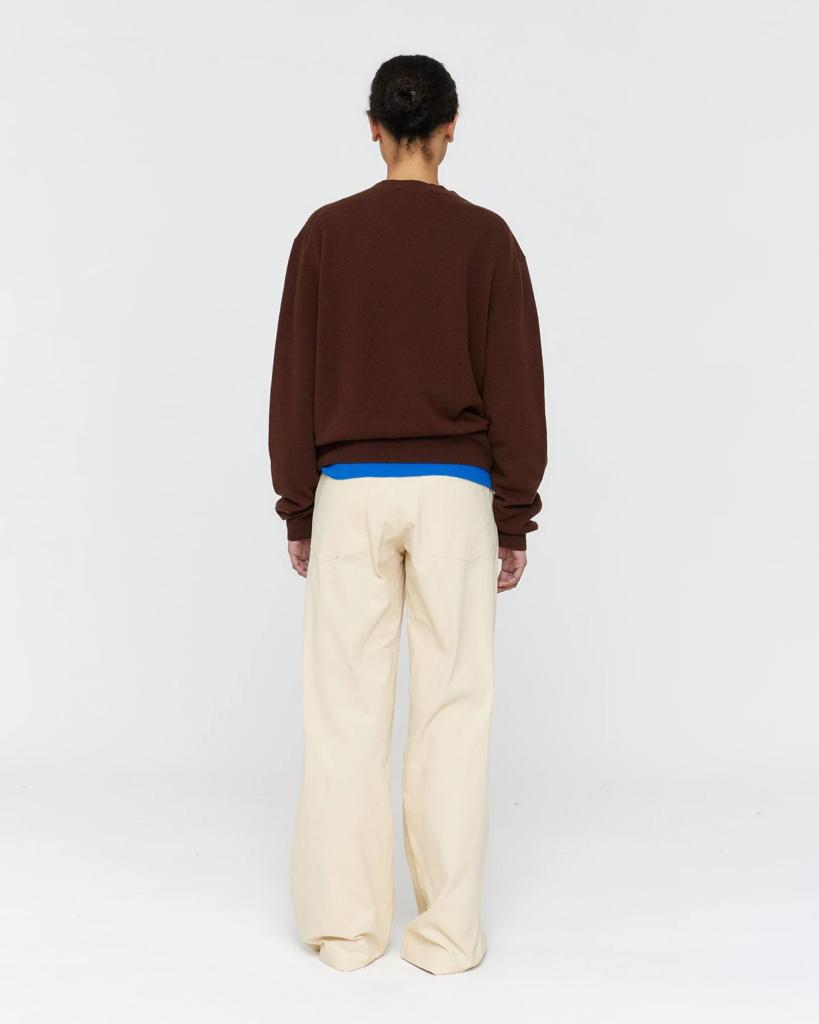 Amina Wool Jumper - Brown - Image 5