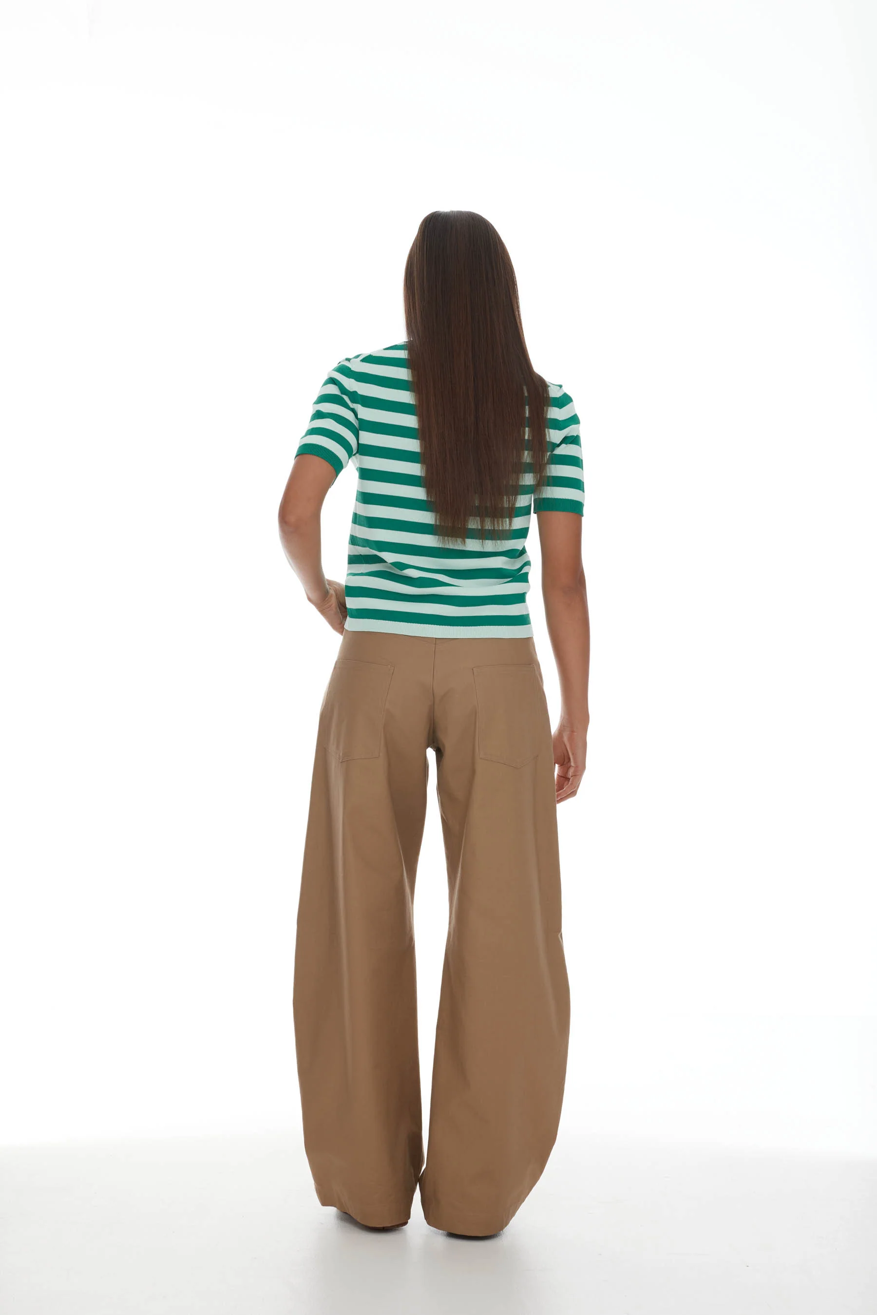Baggy Halys Jeans - Tan - Image 7