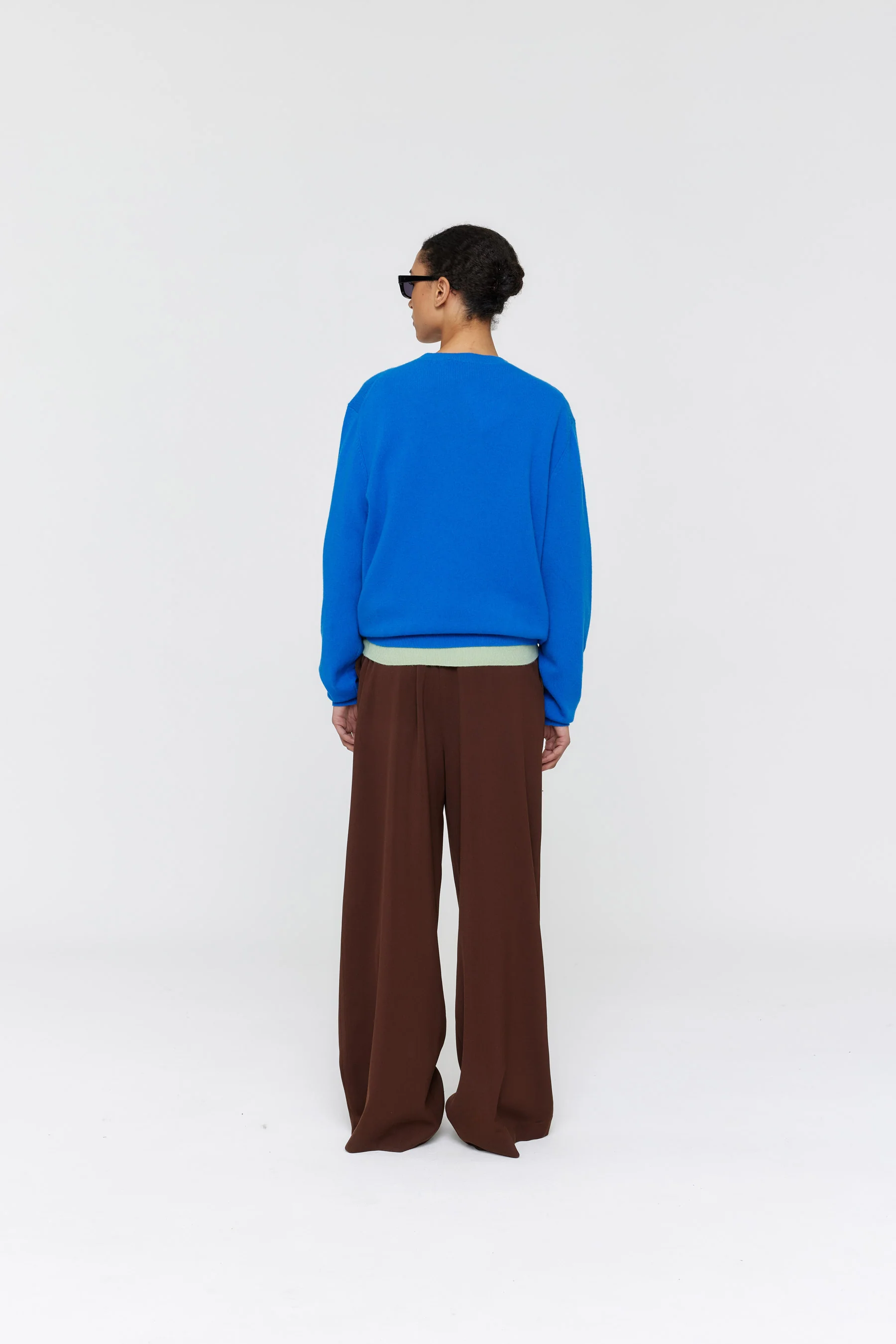 Fils Merino Jumper - Cobalt - Image 5