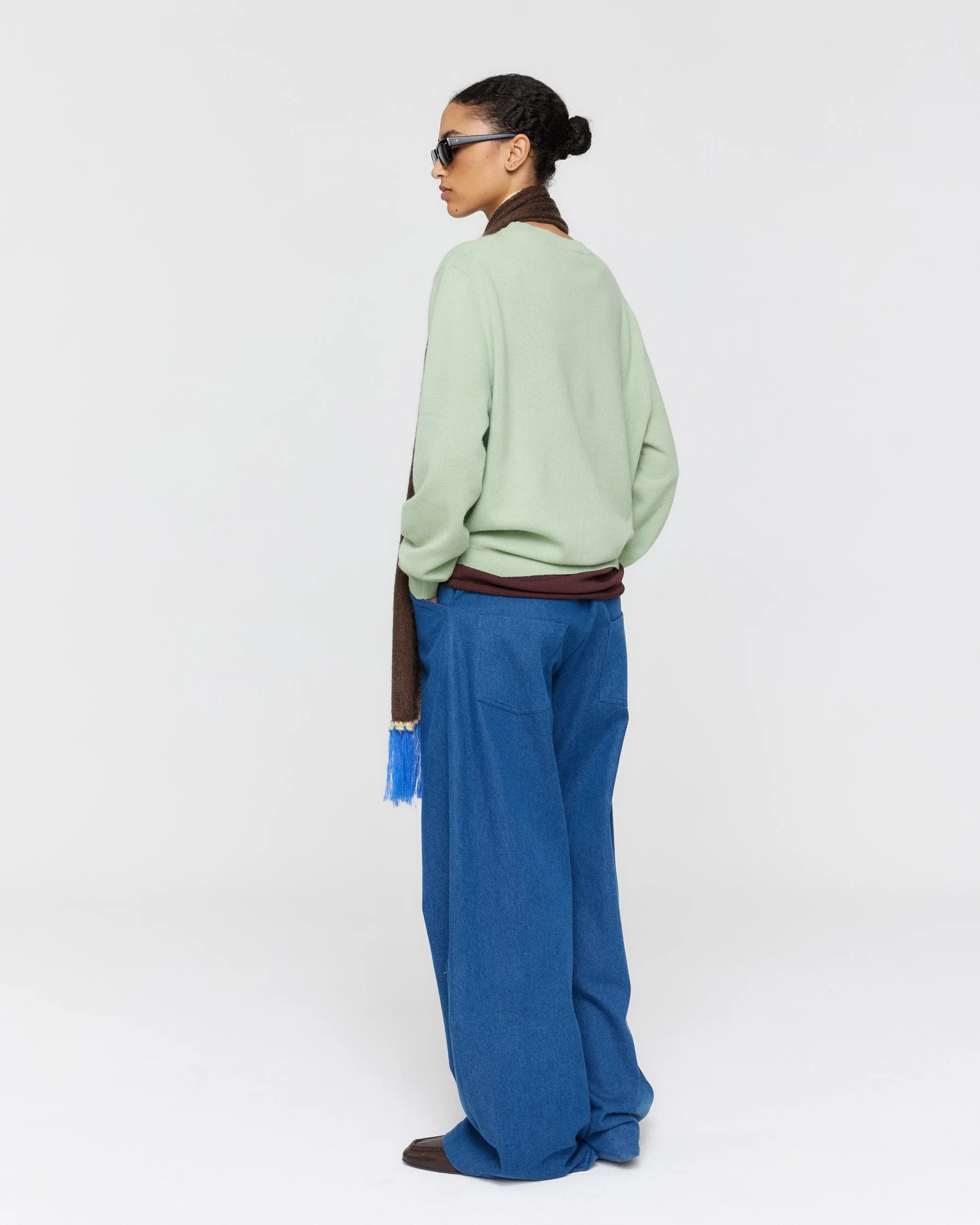 Fils Merino Jumper - Mint - Image 3