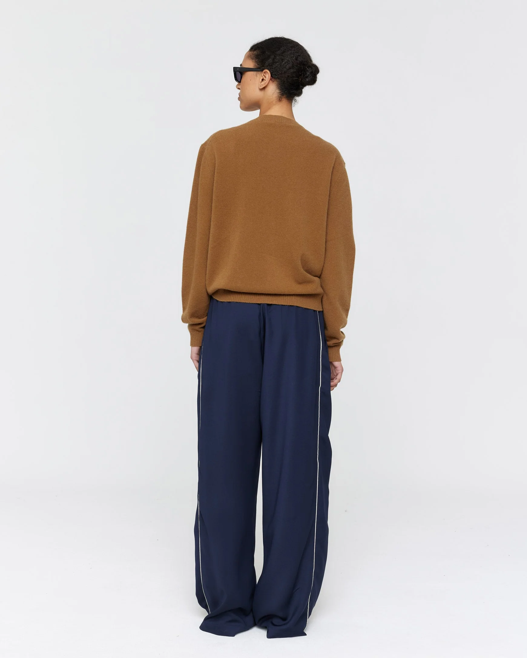 Freddy Merino Cardigan - Tobacco - Image 4
