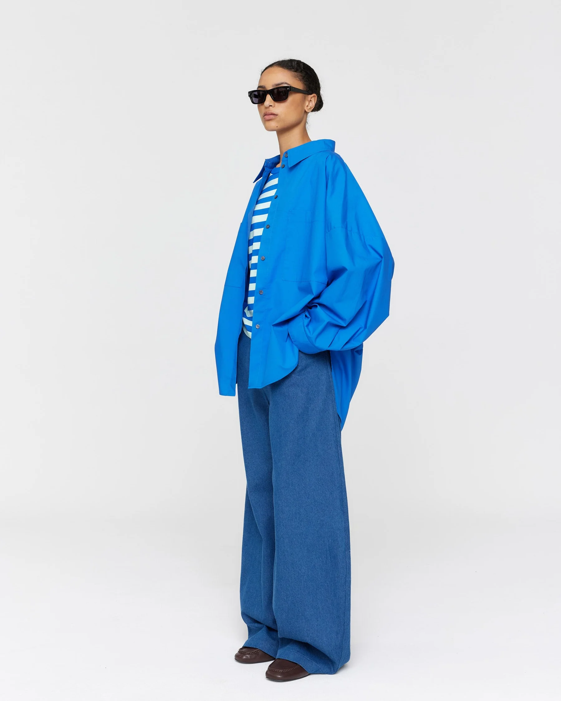 Fredrick Shirt - Cobalt - Image 4