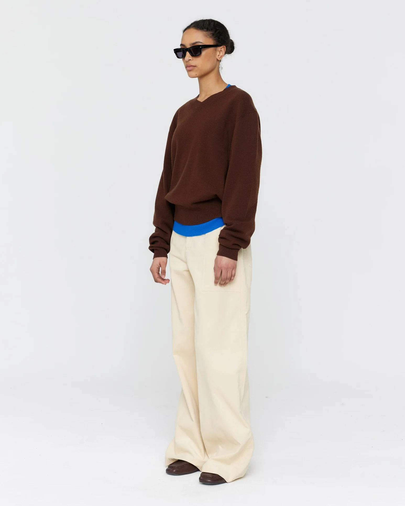Monte Cord Jeans - Cream - Image 4