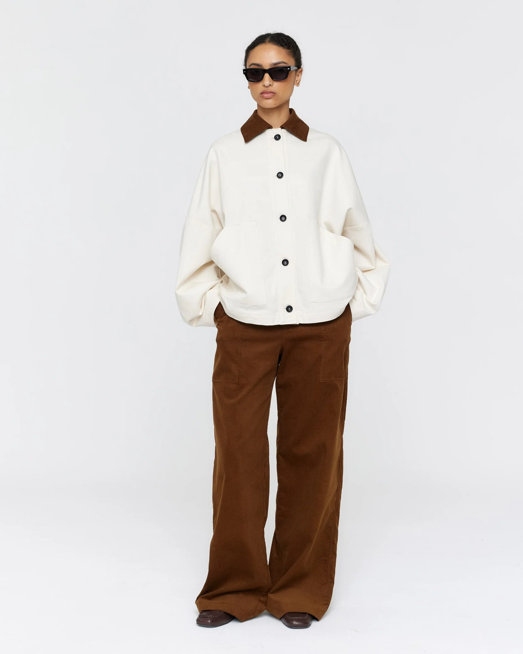 Monte Cord Jeans - Tobacco - Image 2