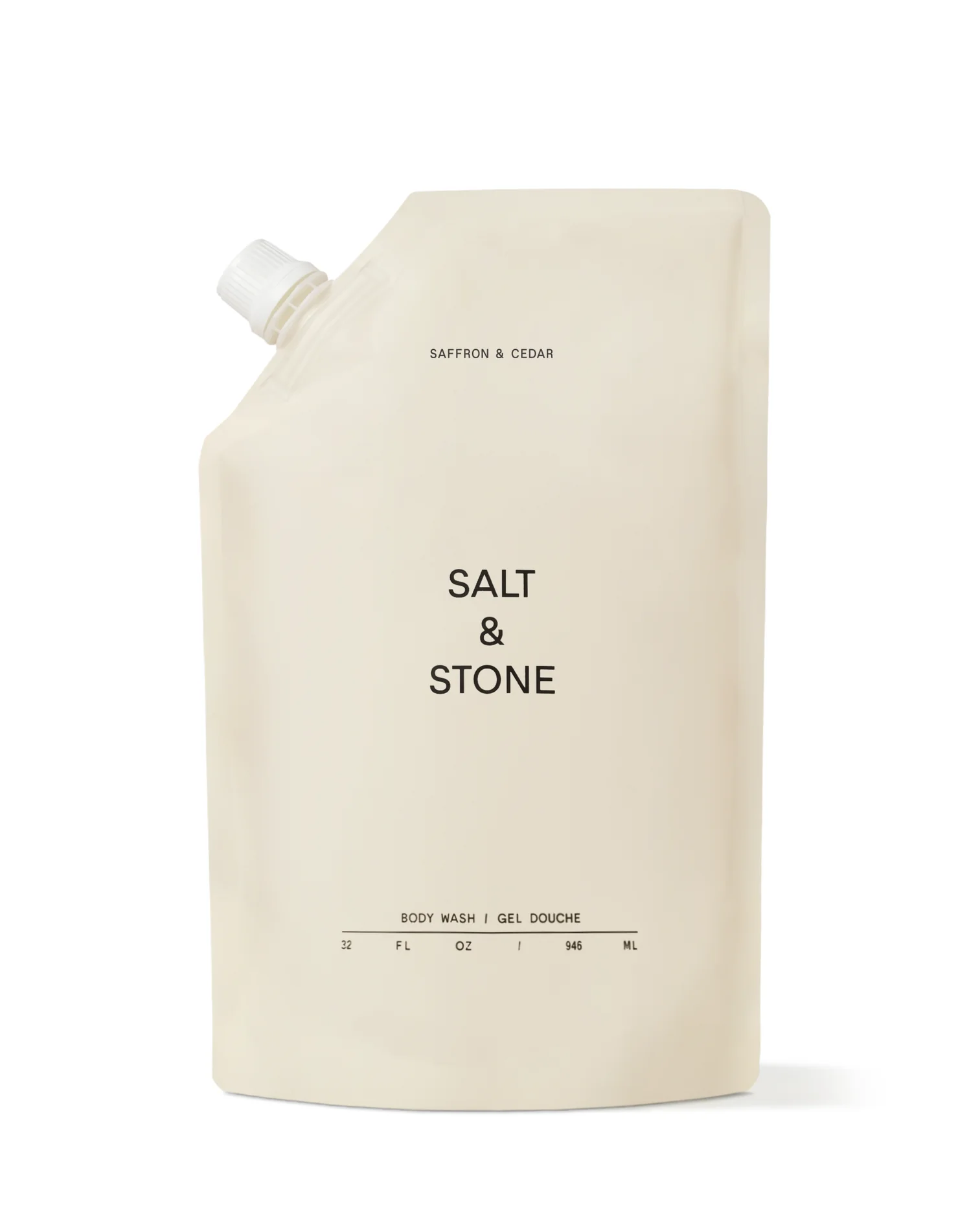 Body Wash Refill Pouch - Saffron & Cedar