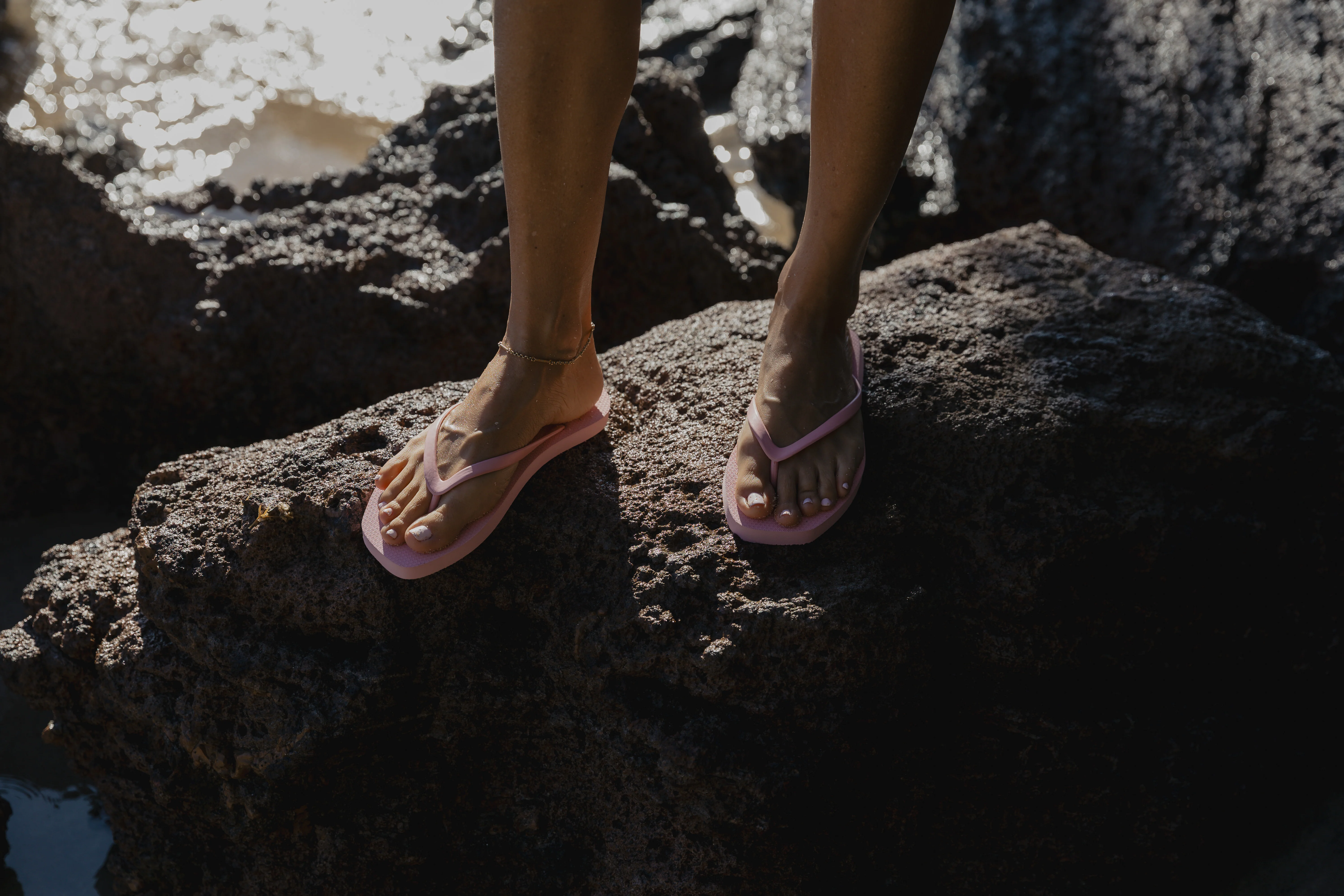 Square Toe Jandal - Pink-a-Boo - Image 6