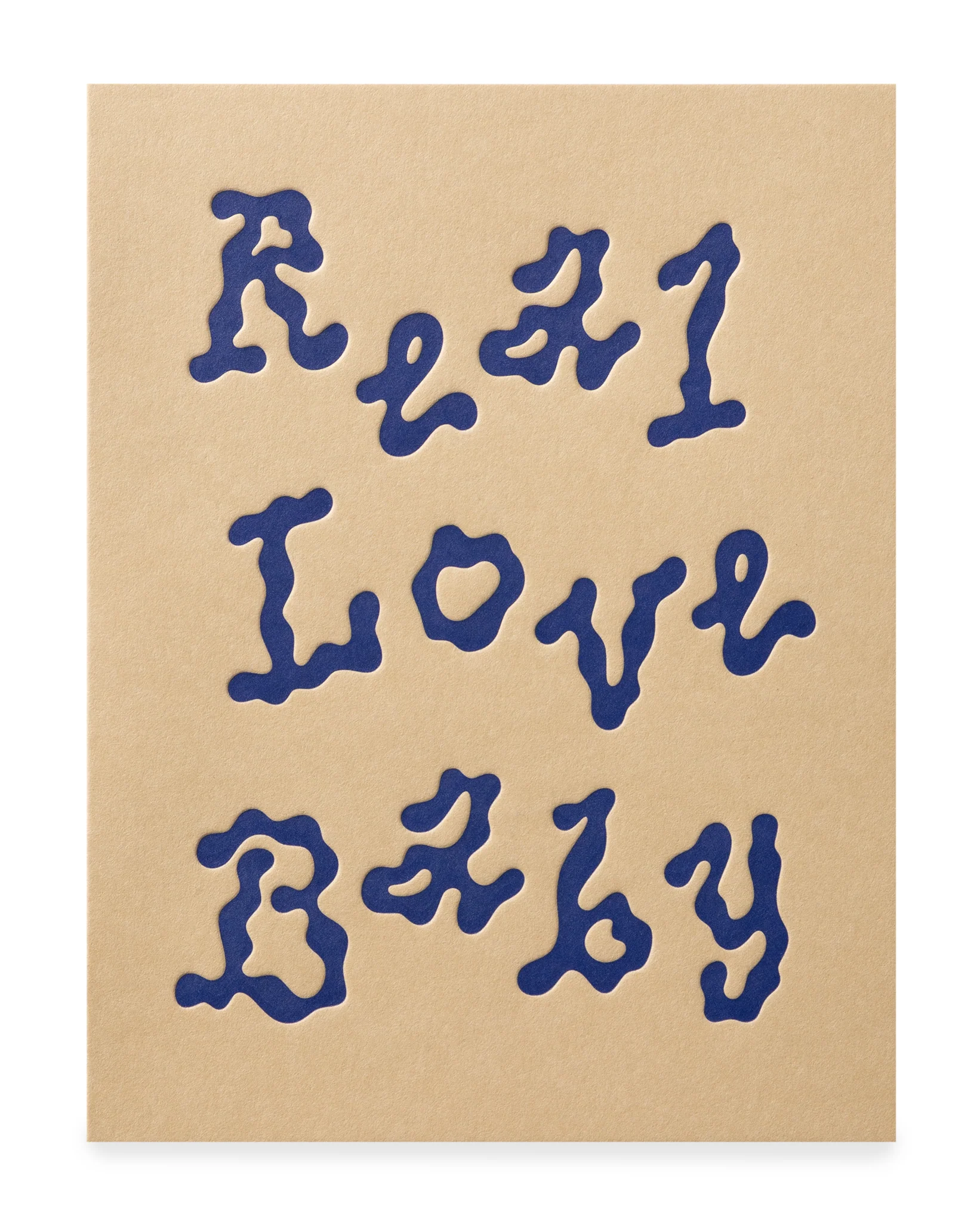 Card - Real Love Baby