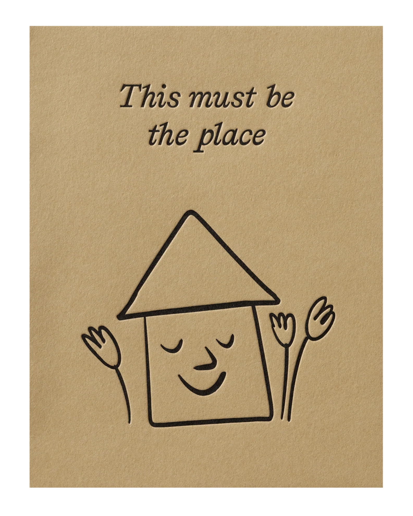 Card - This Must be the Place