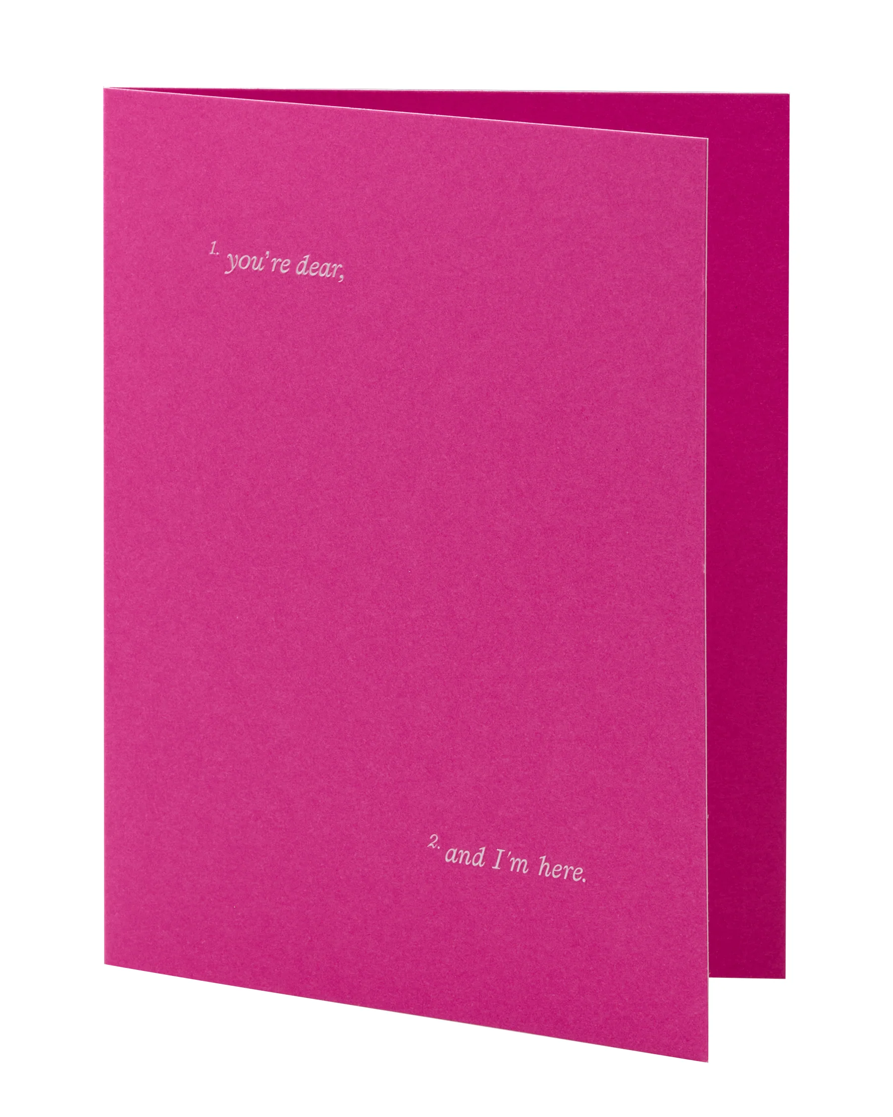 Card - You're Dear, & I'm Here - Image 2