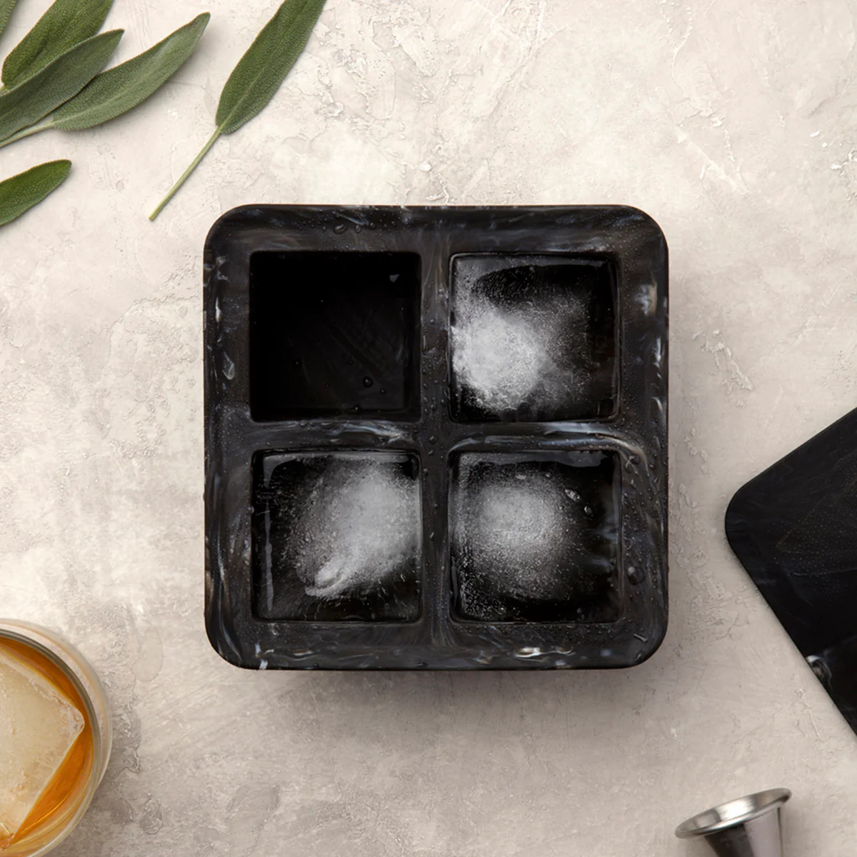 XL Silicone Ice Cube Tray - Square - Image 2