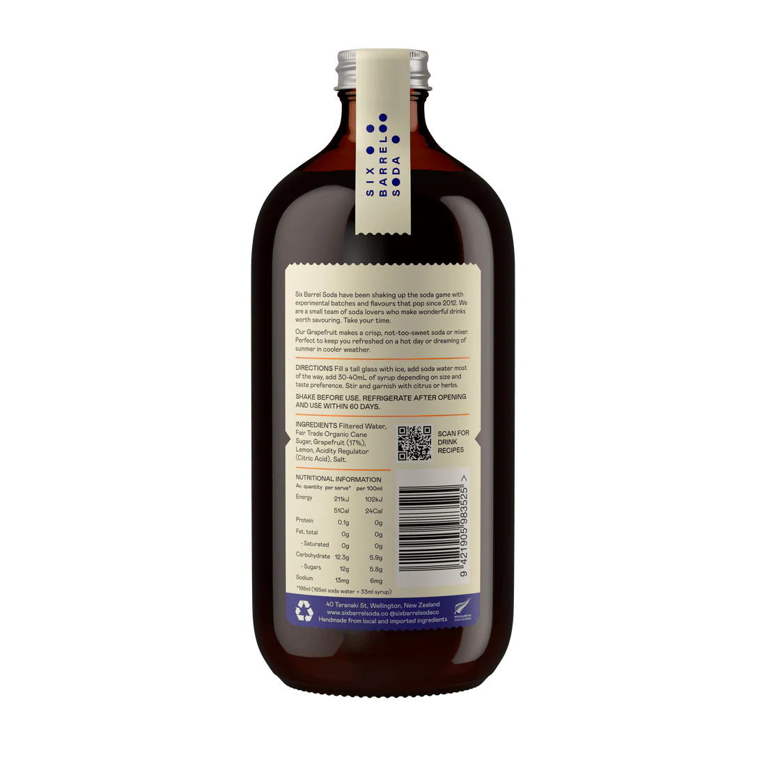 Grapefruit Soda Syrup - Image 4