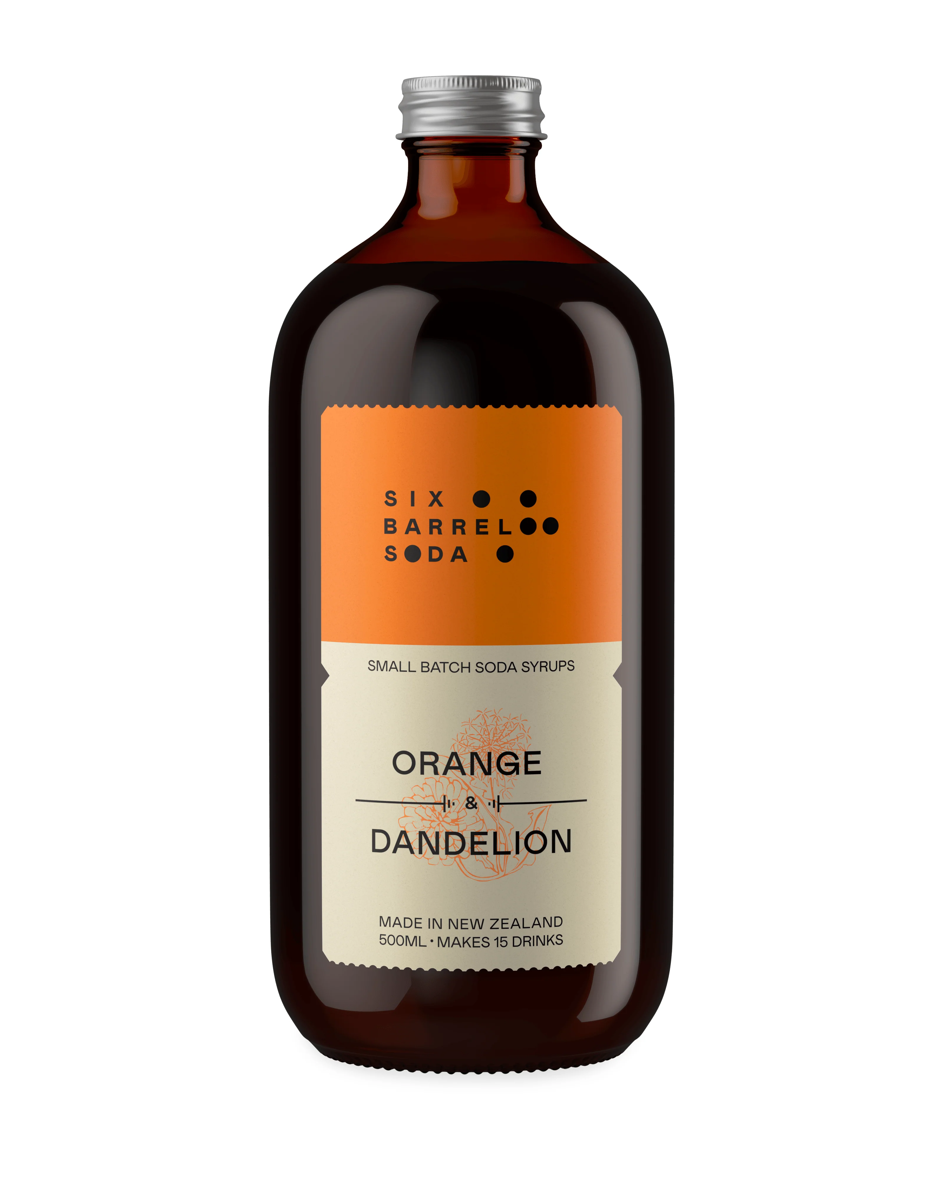 Orange & Dandelion Soda Syrup