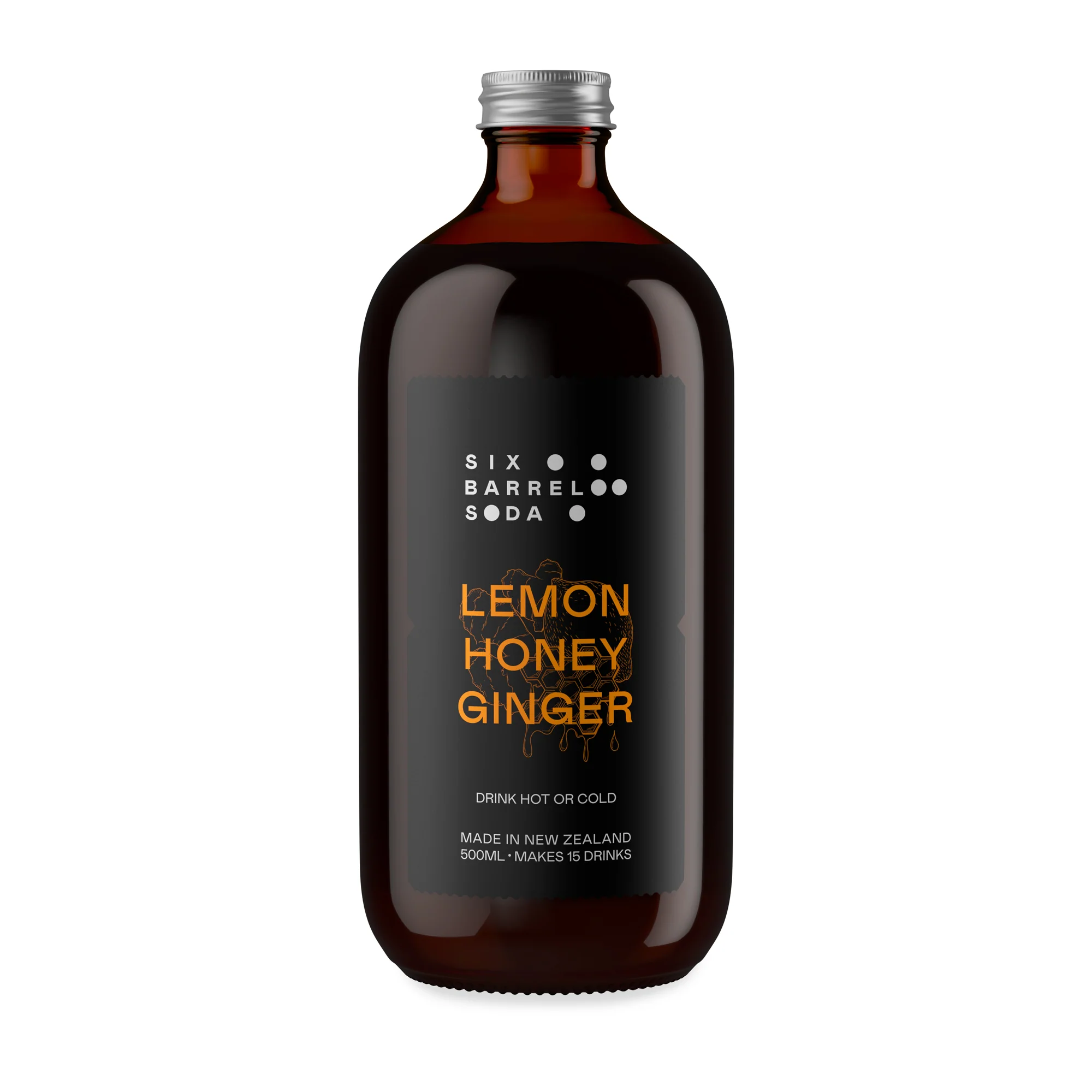 Lemon Honey Ginger Soda Syrup