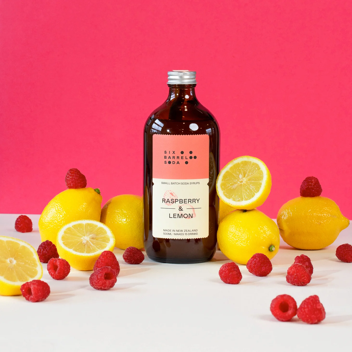 Raspberry & Lemon Soda Syrup - Image 3