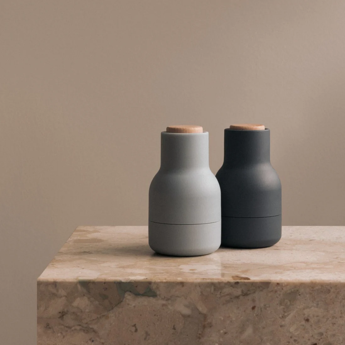 Small Salt & Pepper Grinders - Ash, Carbon & Beech - Image 2