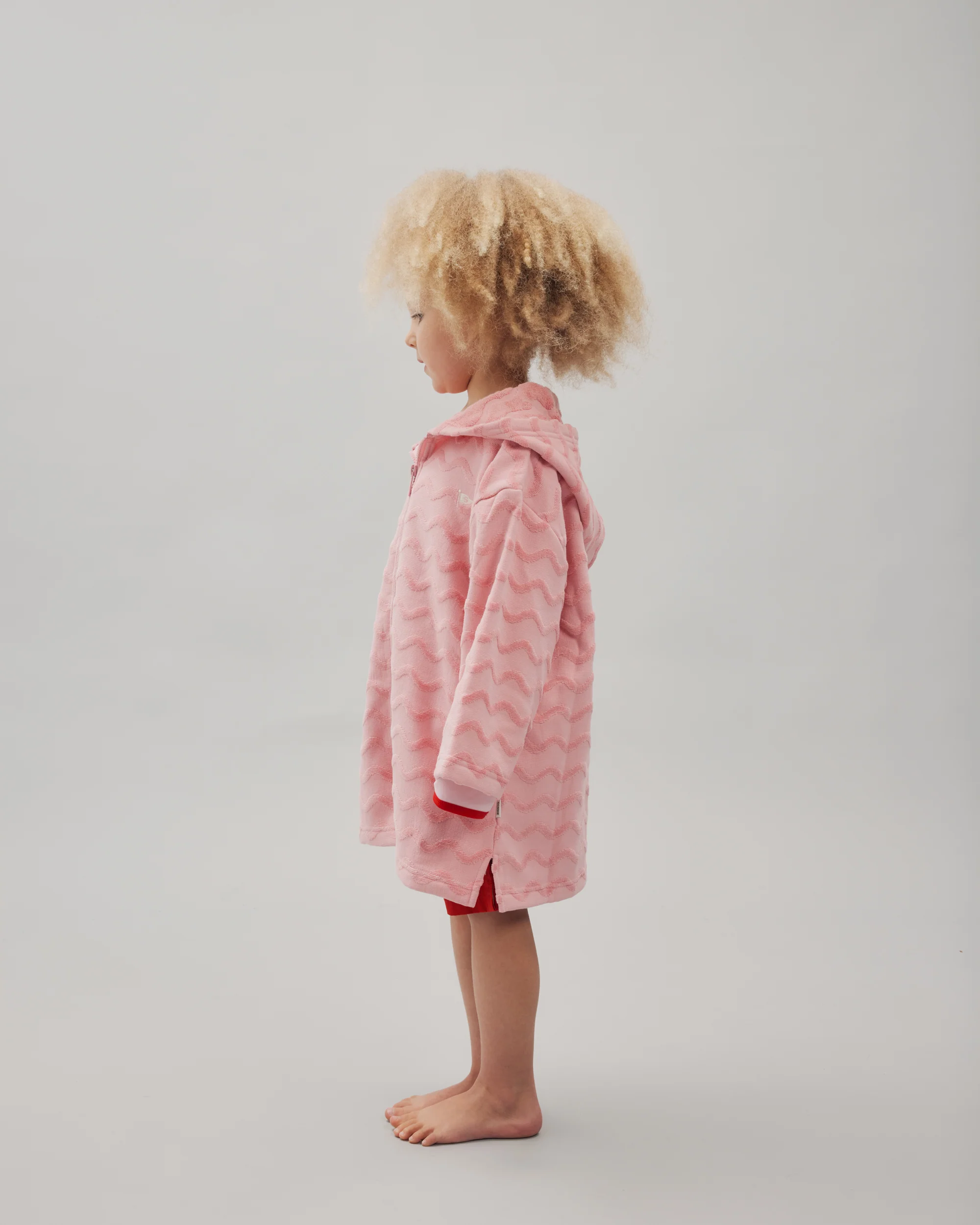 Hooded Towel - Shell Pink