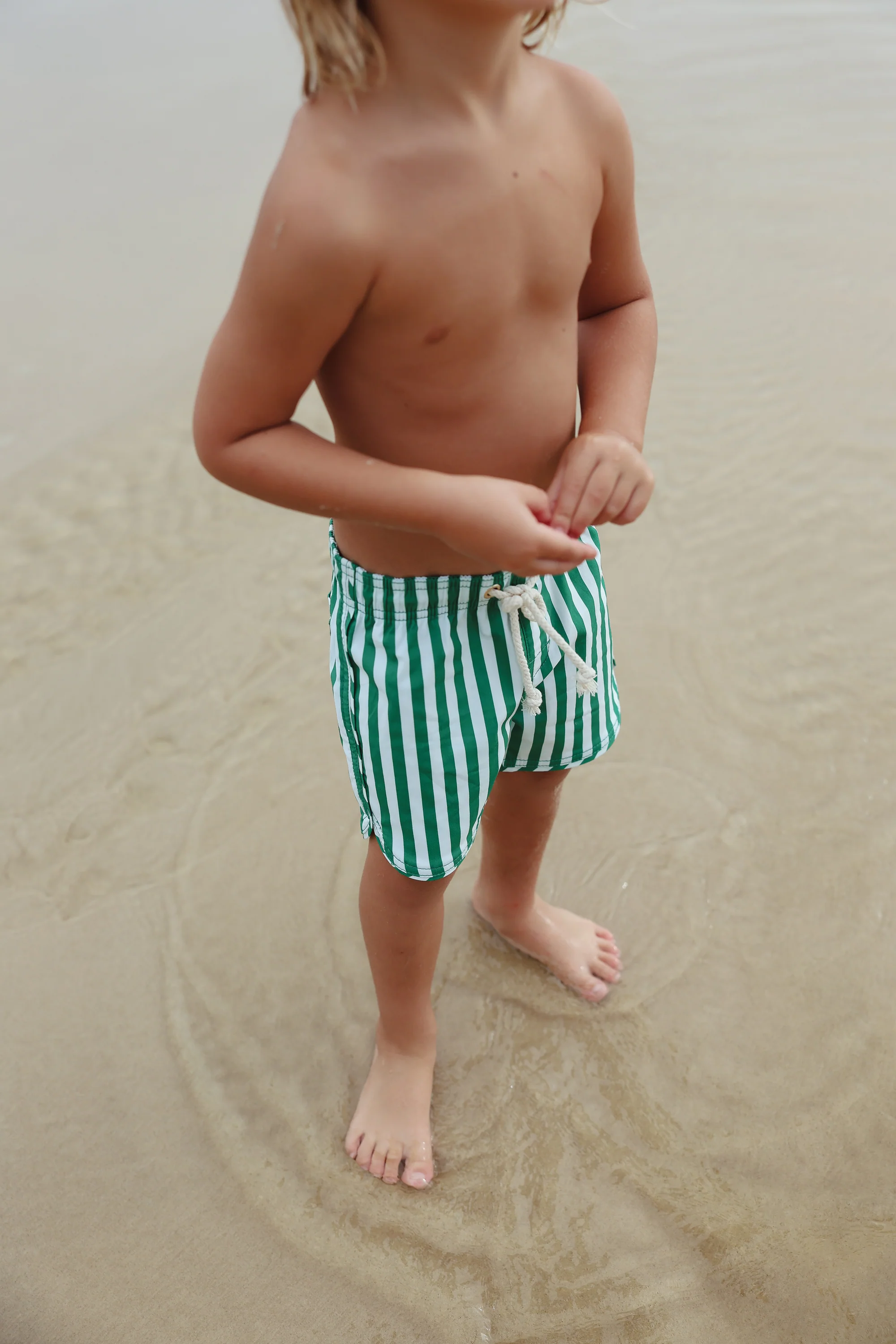 Boardshorts - Green Stripe - Image 4