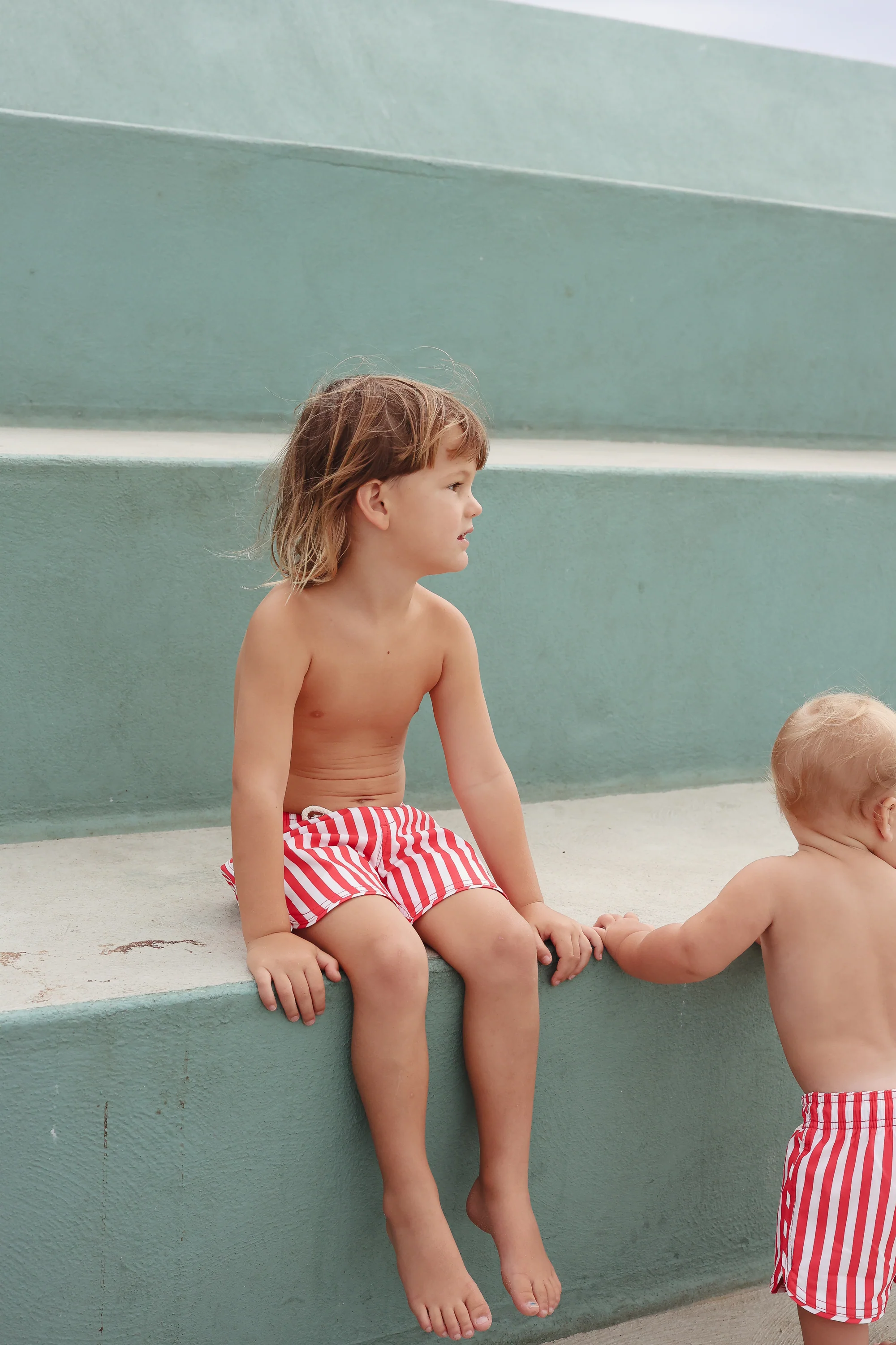 Boardshorts - Red Stripe - Image 4