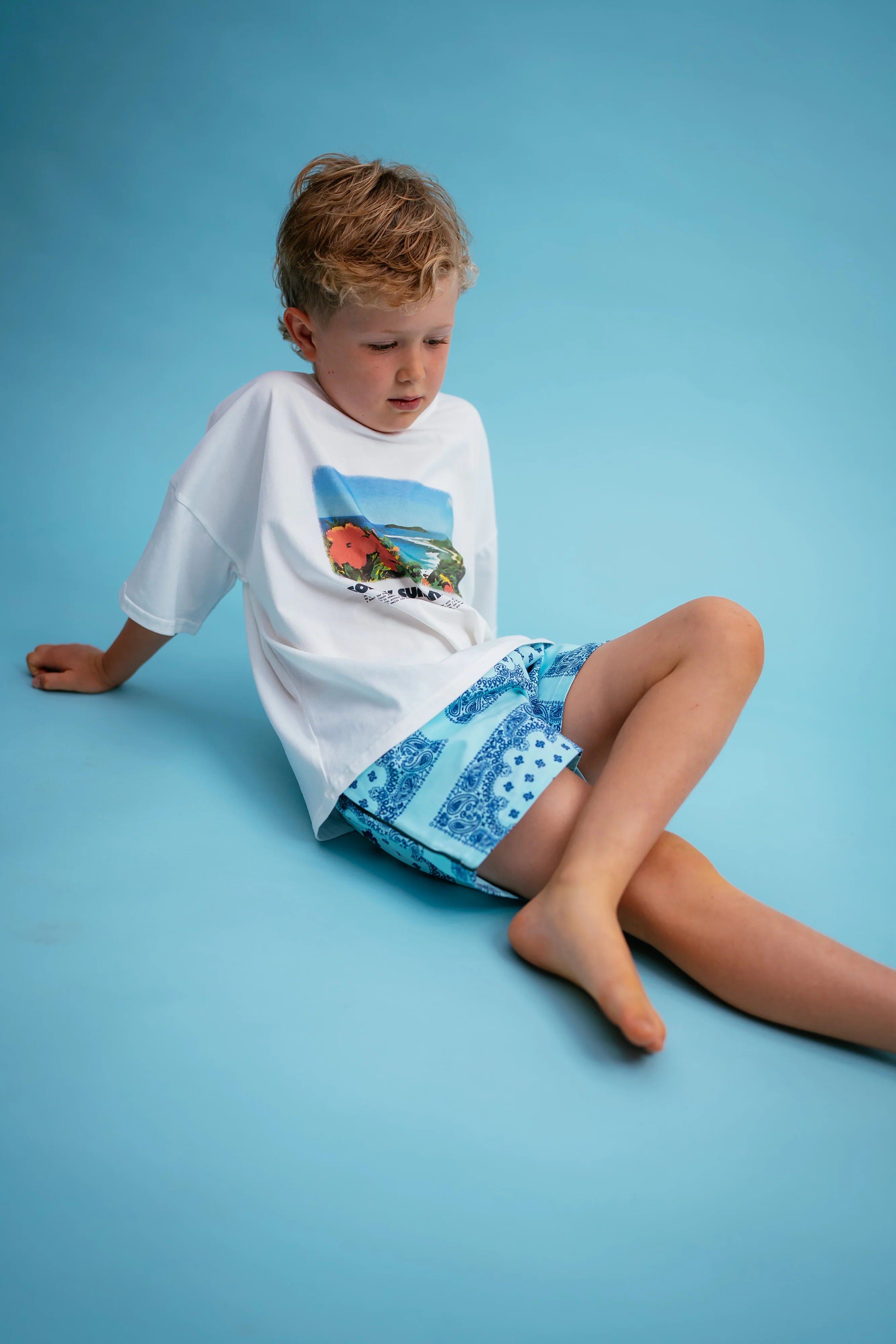 Ocean Bandana Shorties - Image 3