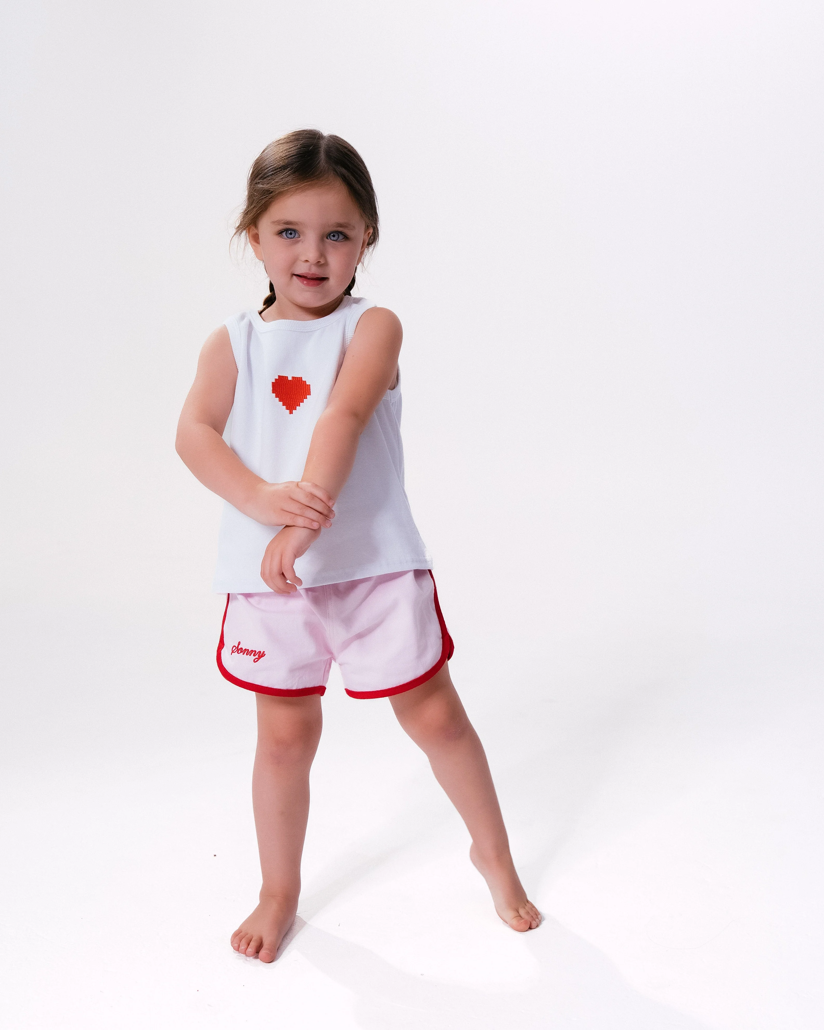 Ribbed Heart Singlet - Image 2