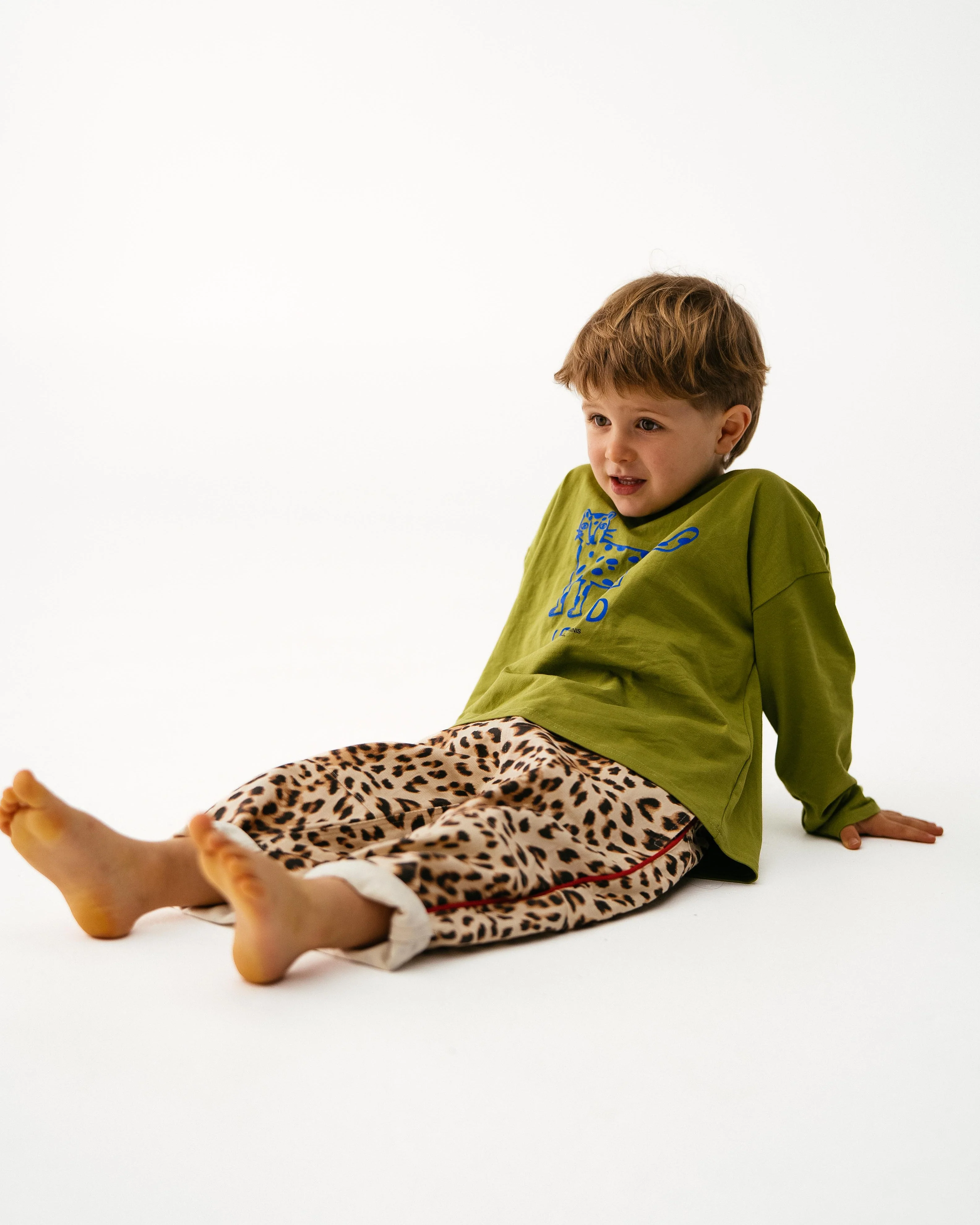 Twill Leopard Pants - Image 6