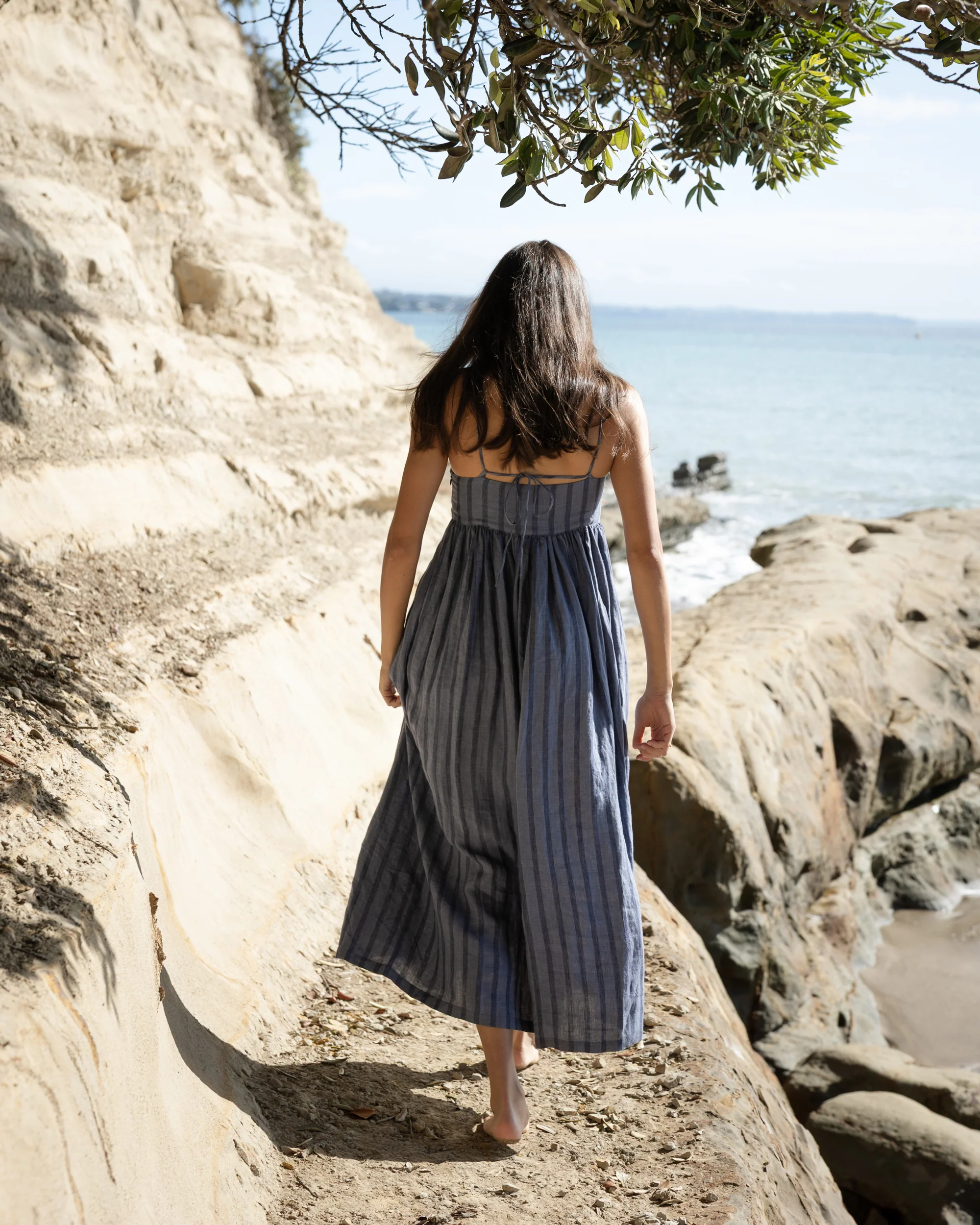 Go To Dress - Denim Stripe - Image 2