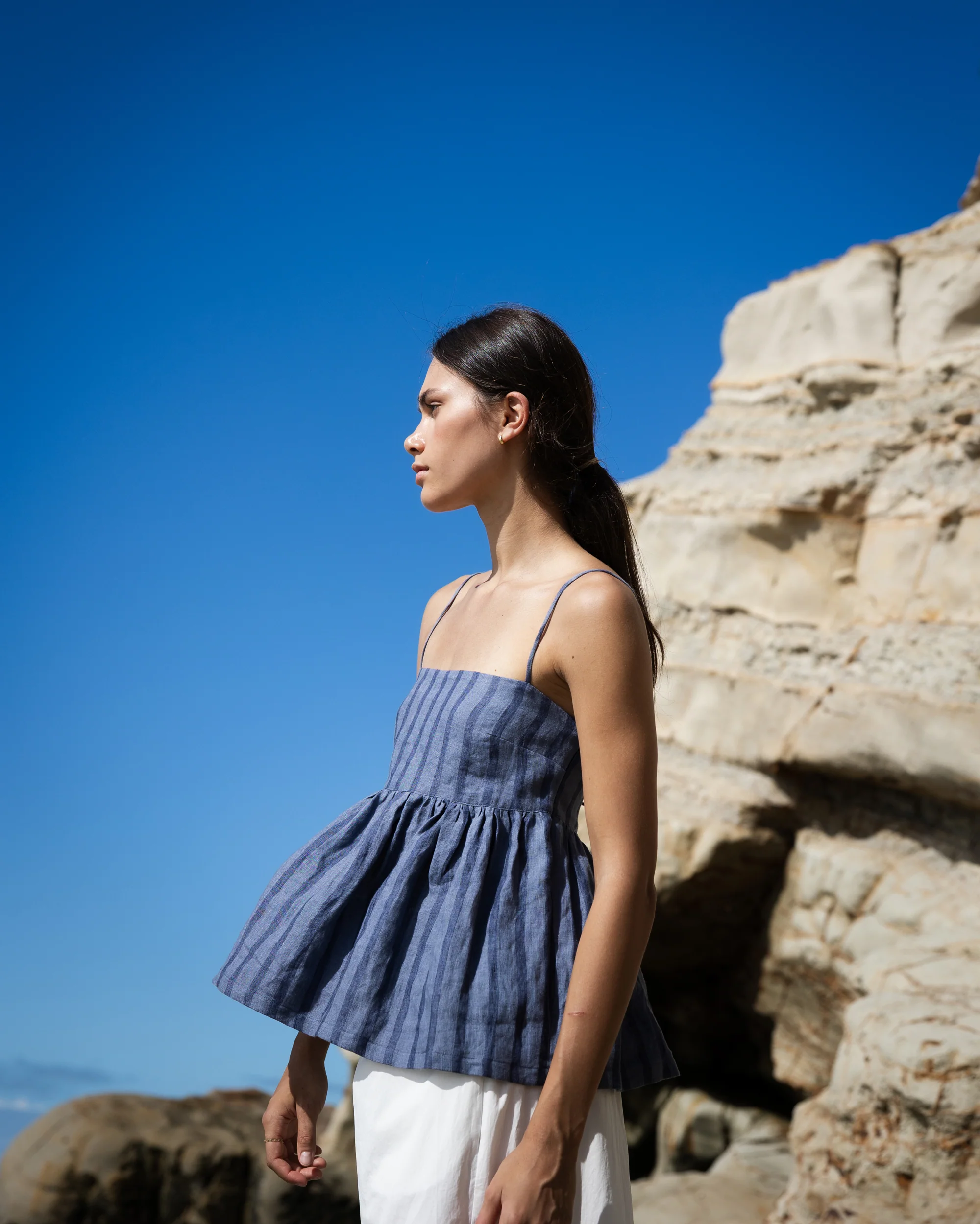 Go To Top - Denim Stripes - Image 4