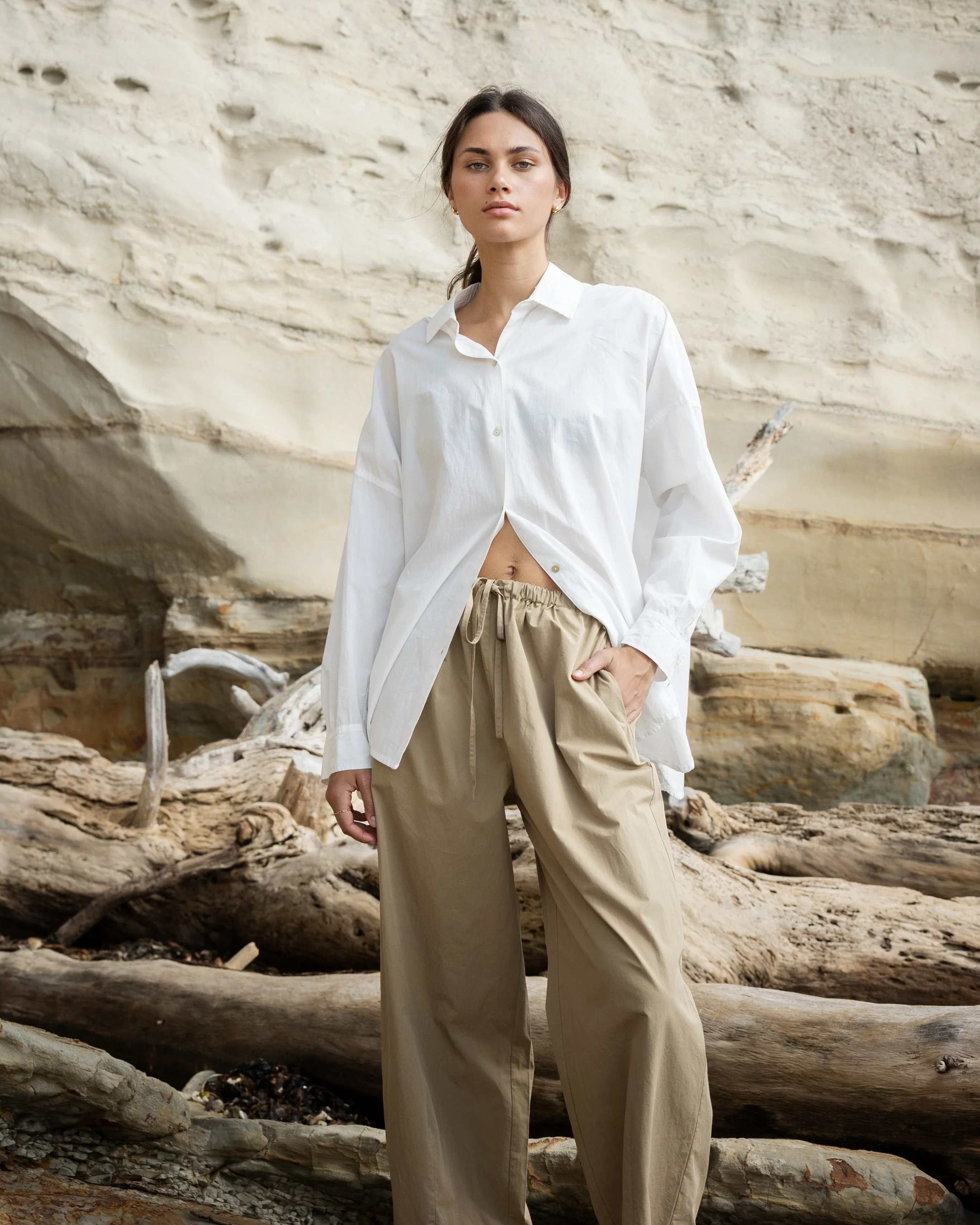 Effortless Pant - Sand - Image 3