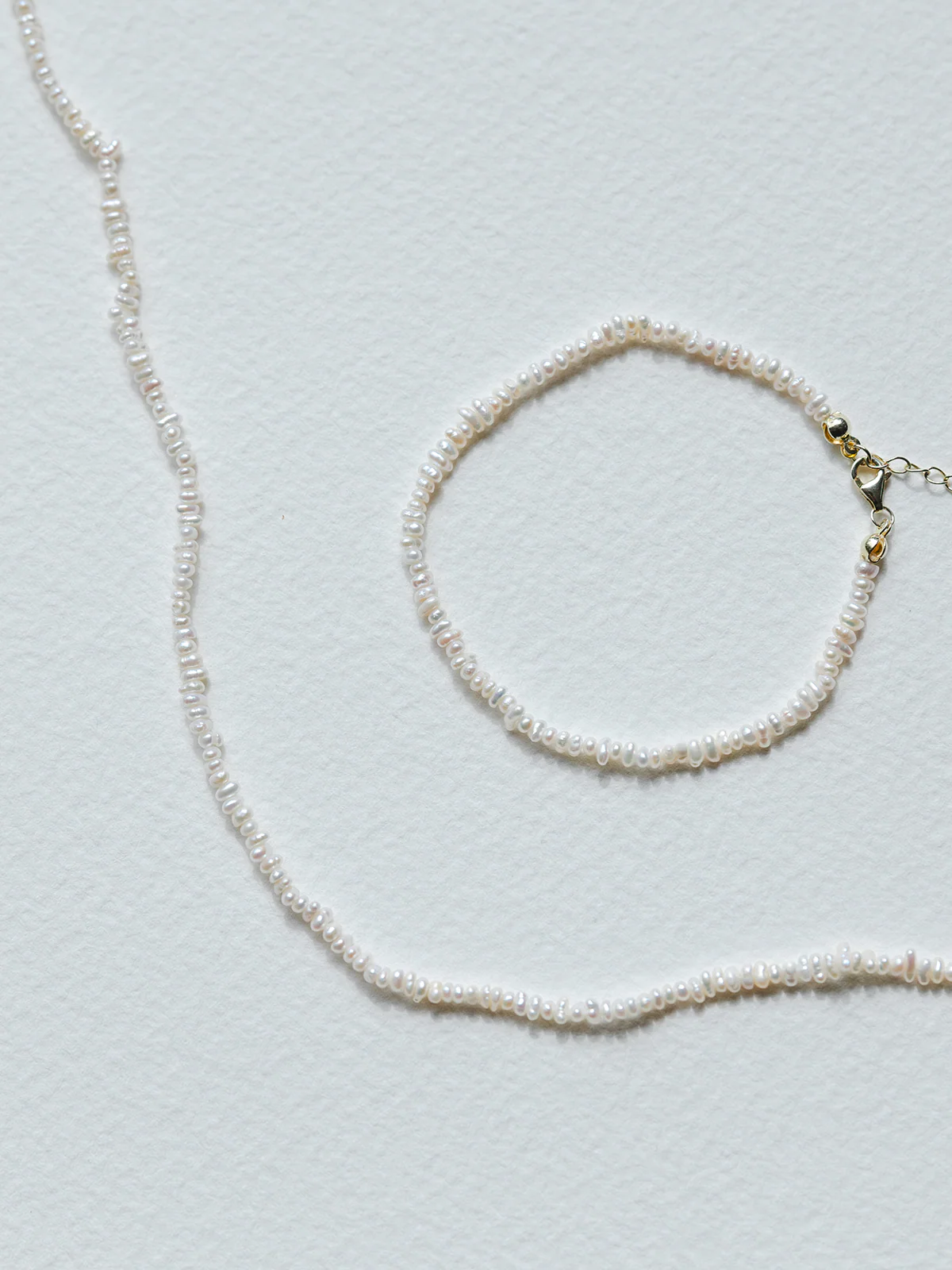 Micro Pearl Necklace - Image 5